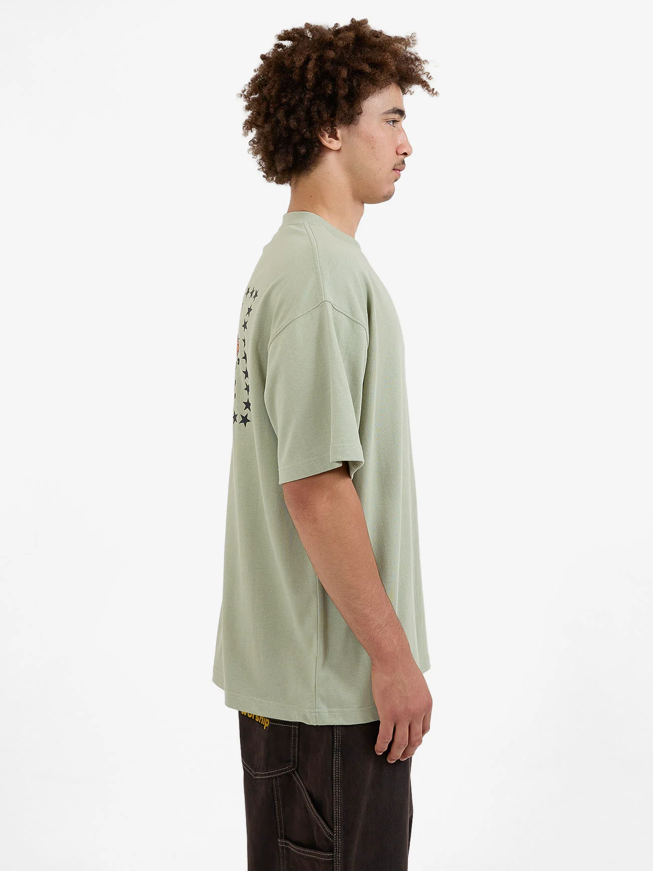 Chyrsalis Oversize Tee - Swamp Green - Image 3