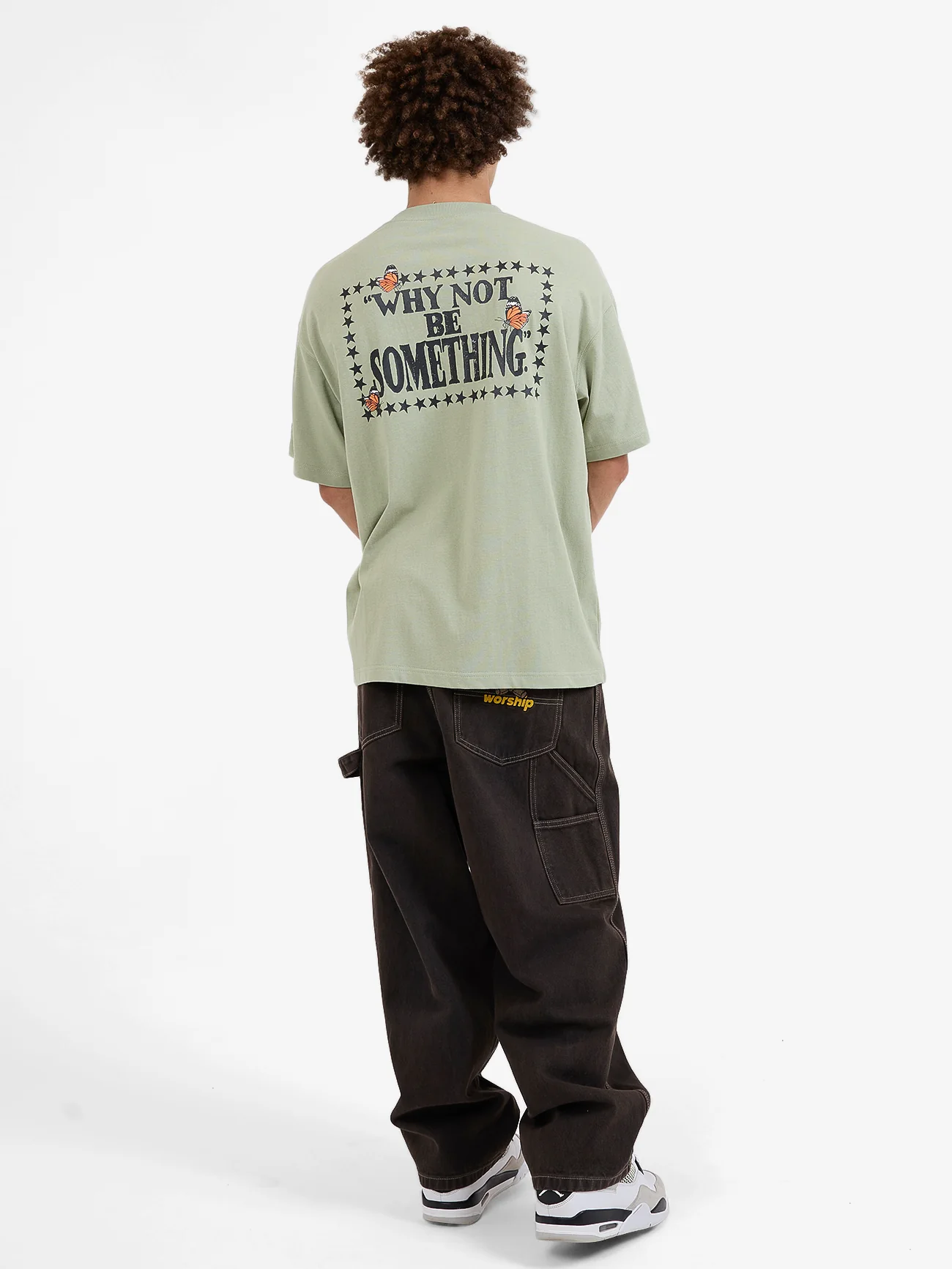 Chyrsalis Oversize Tee - Swamp Green - Image 6