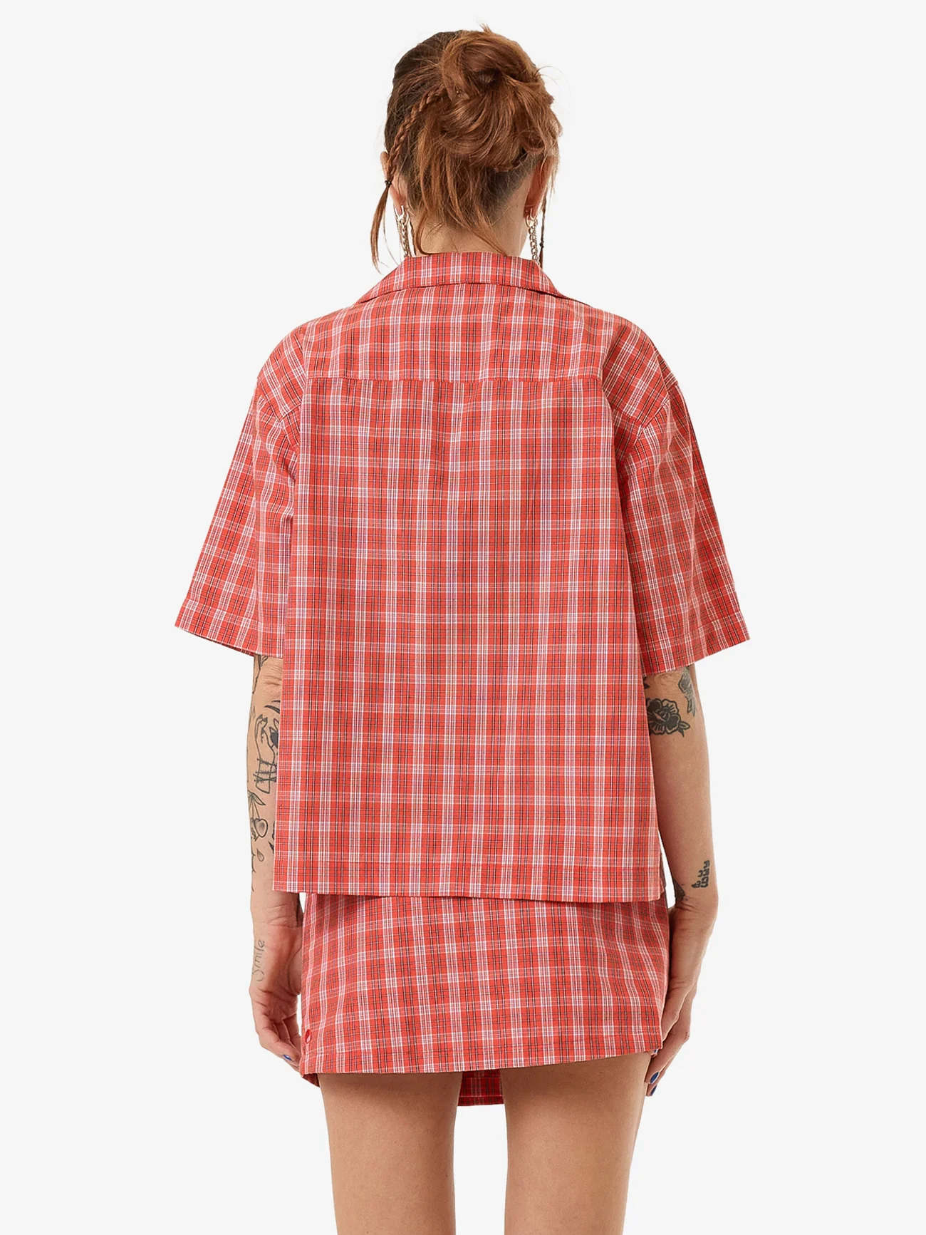 Class Box Fit Shirt - Tomato Red - Image 2