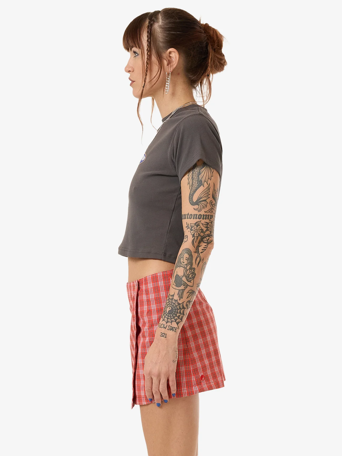Class Teeny Tee - Worn Black - Image 3
