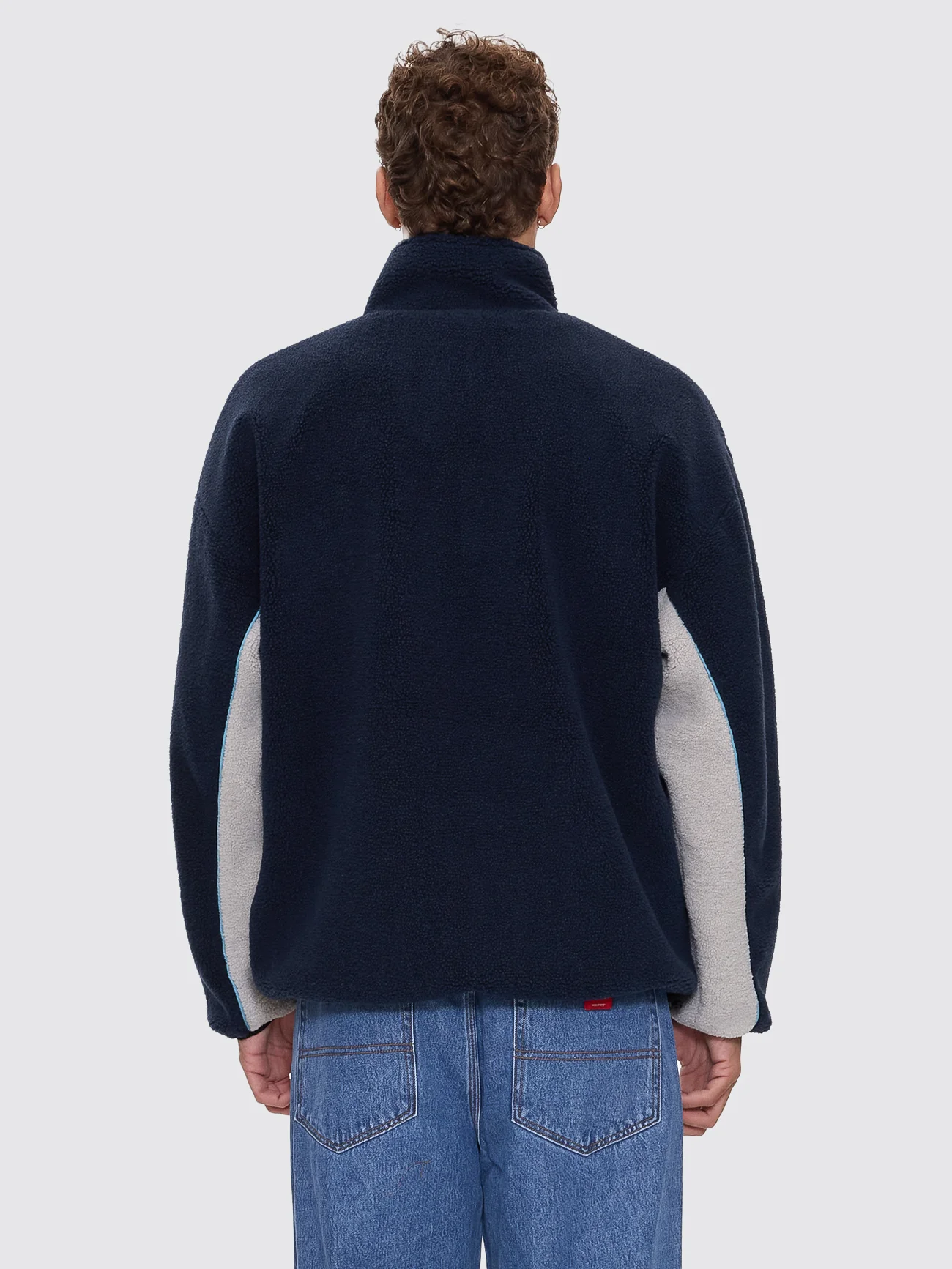 Clipper Sherpa Jacket - Blue - Image 6