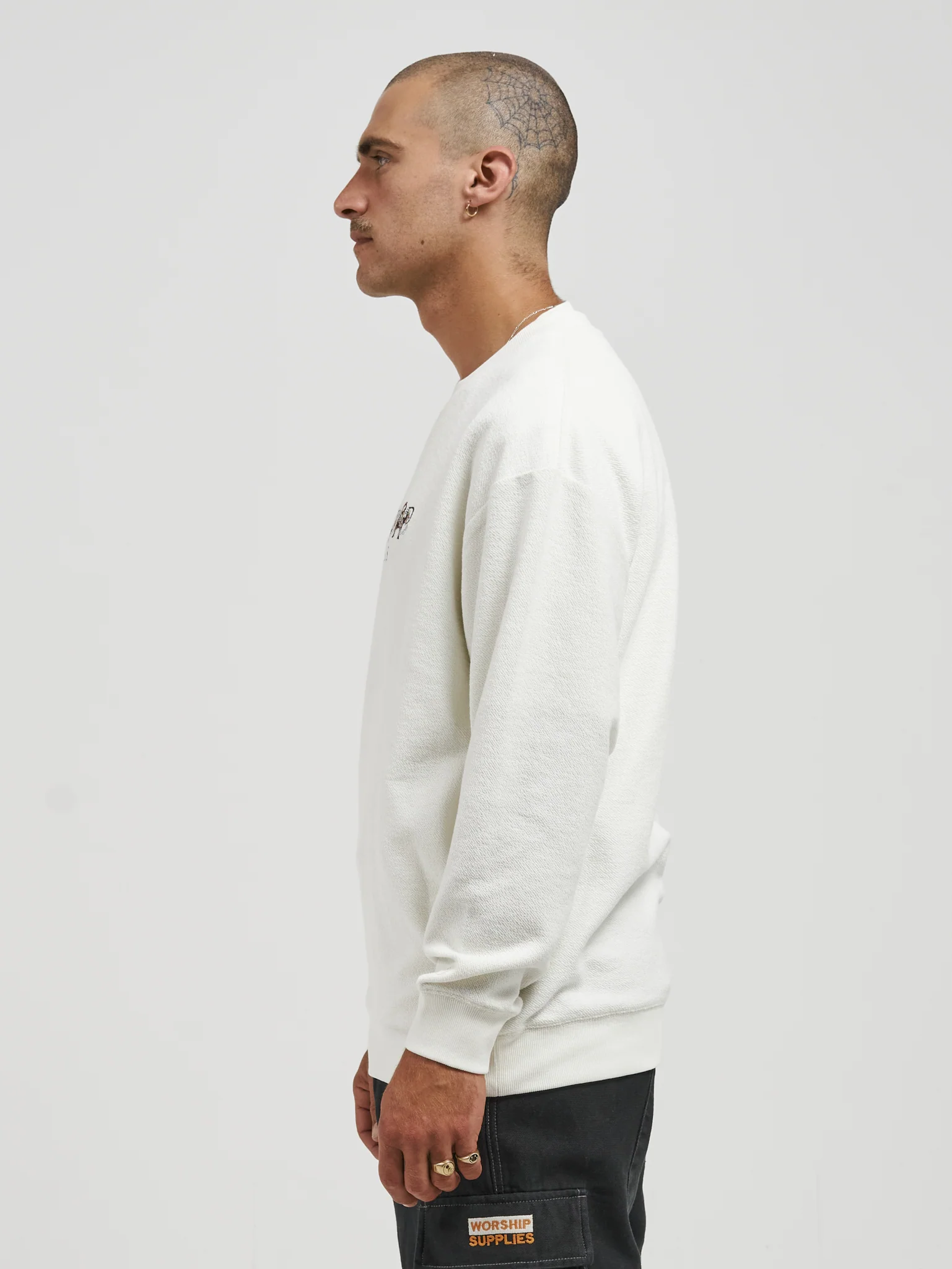 Community Crew Fleece - Bone - Image 3