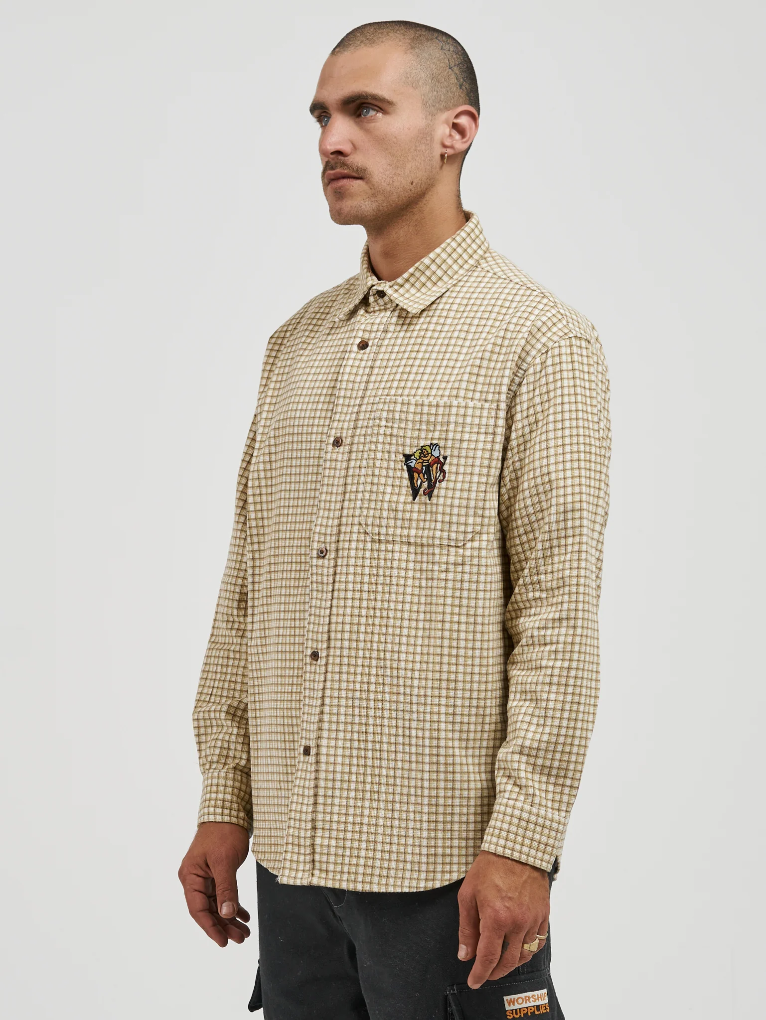 Community Long Sleeve Shirt - Worship Gold - Image 2