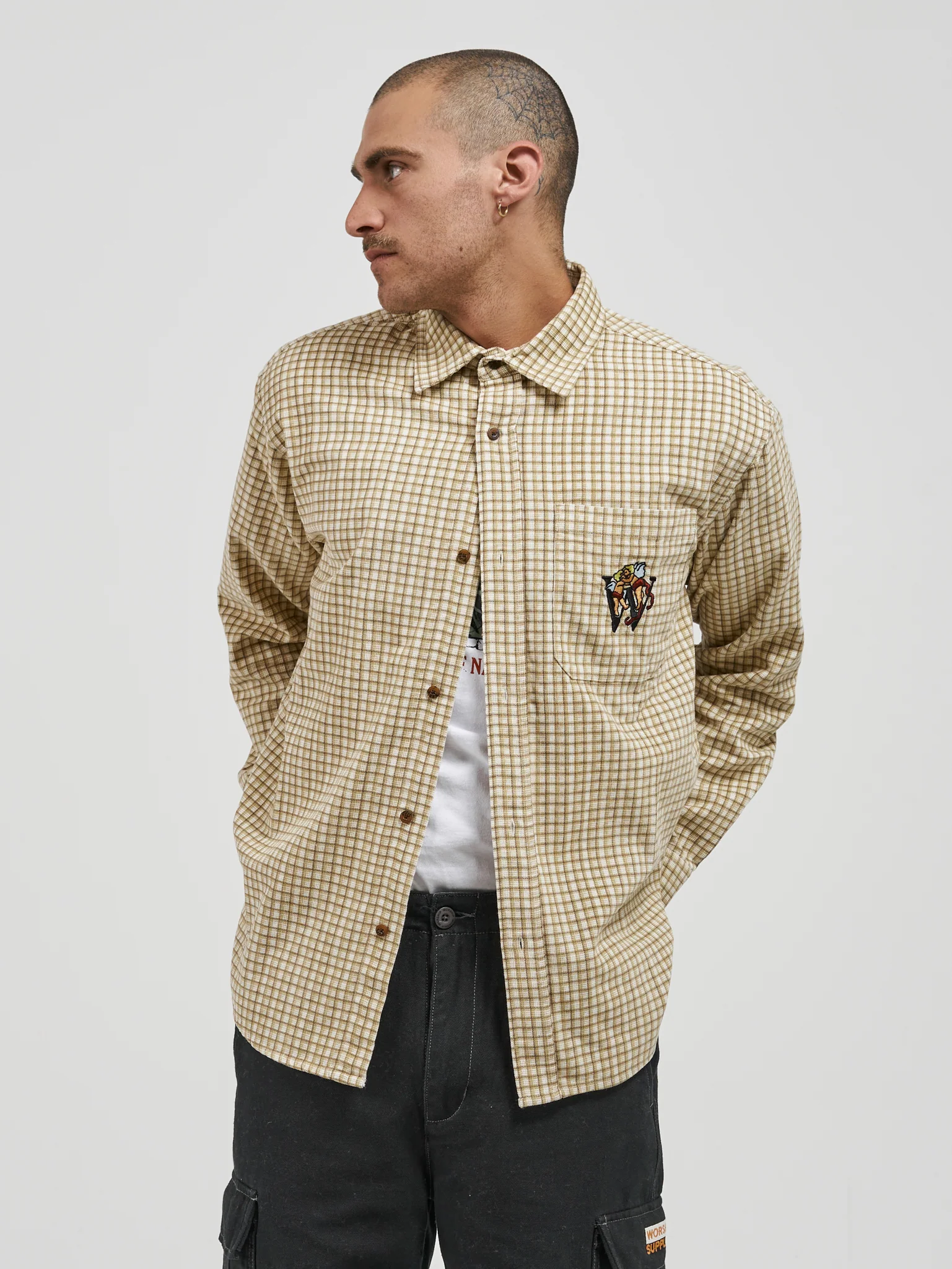 Community Long Sleeve Shirt - Worship Gold - Image 4