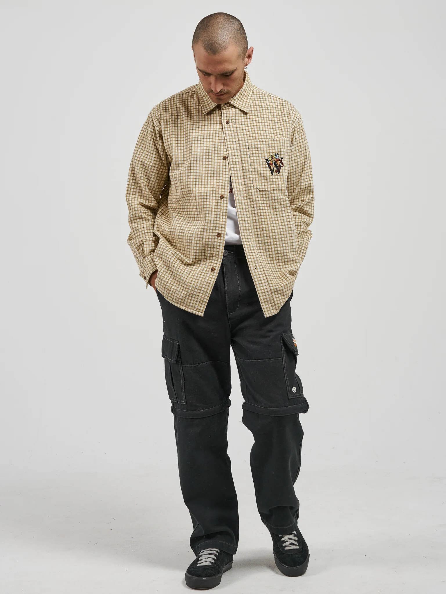 Community Long Sleeve Shirt - Worship Gold - Image 5