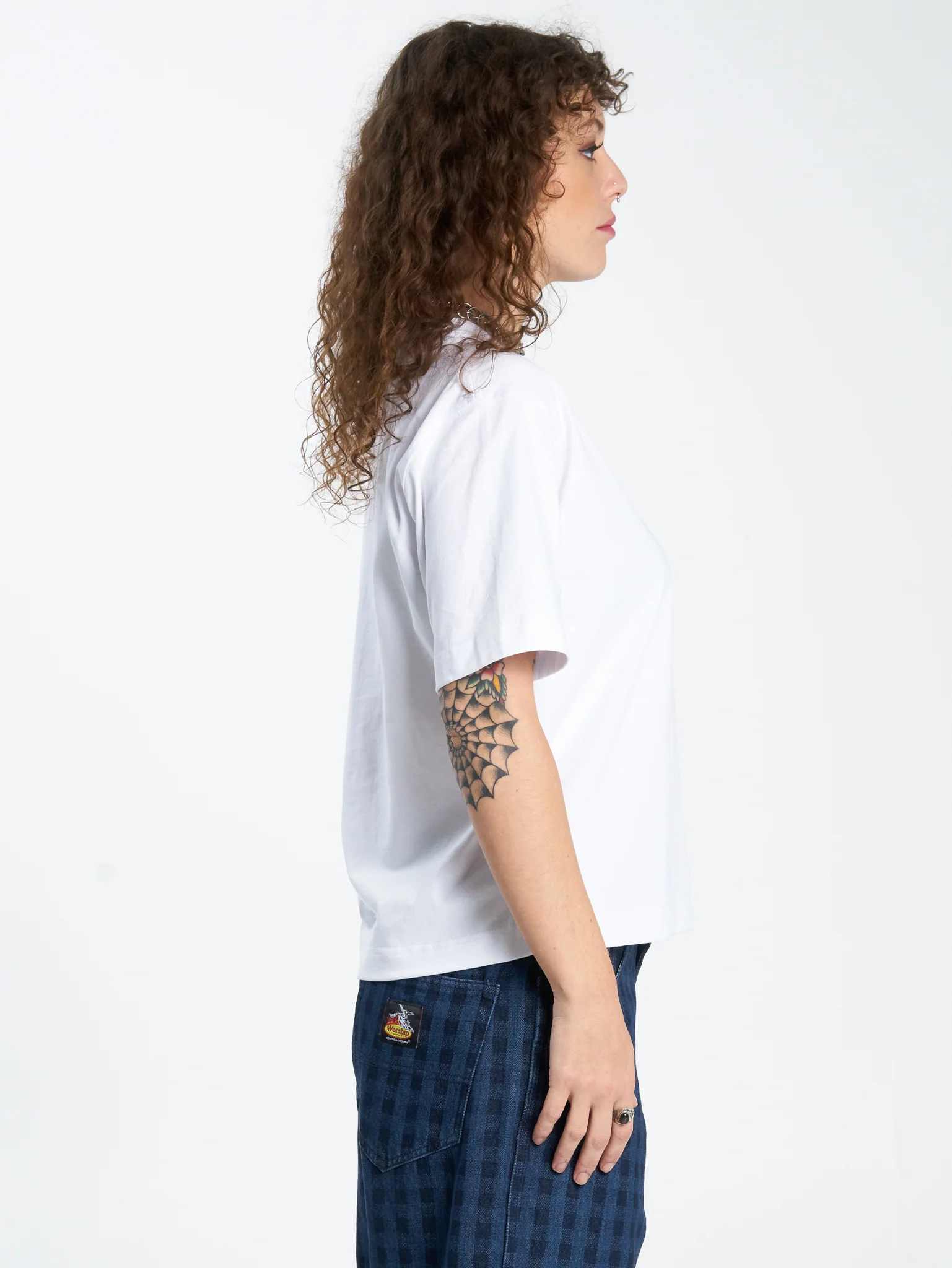Controlled Burn Regular Fit Tee - White - Image 4