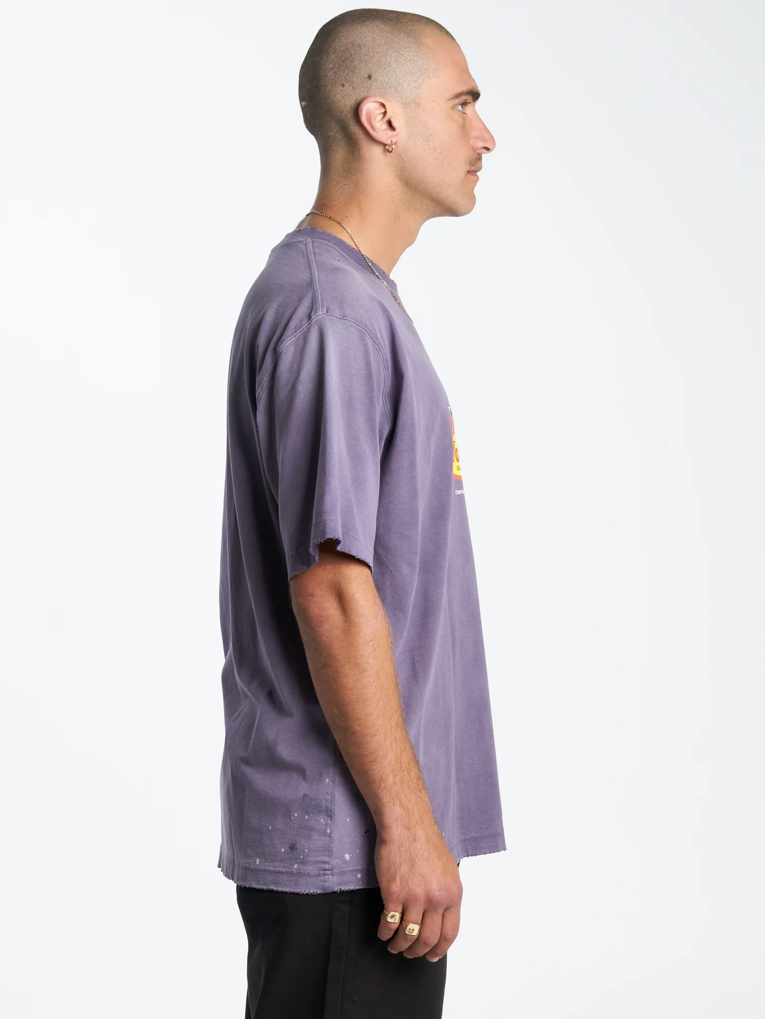 Controlled Burn Tee - Greystone - Image 5