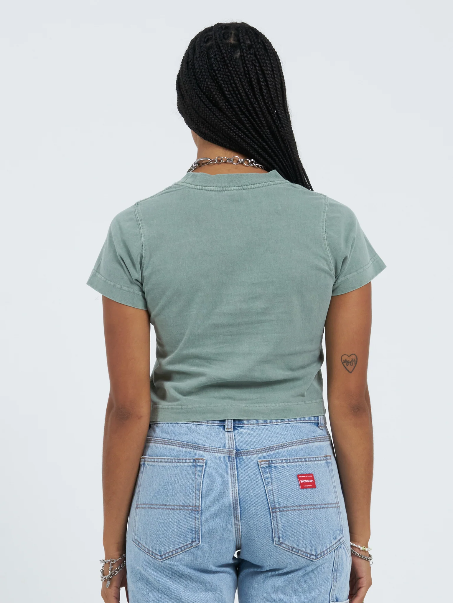 Core Boy Tee - Spearmint - Image 2