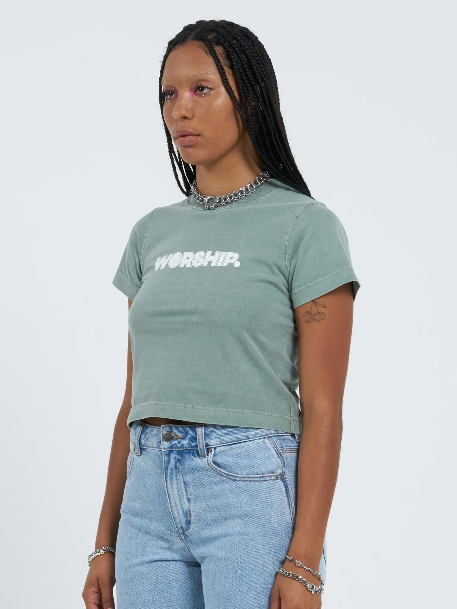 Core Boy Tee - Spearmint - Image 4
