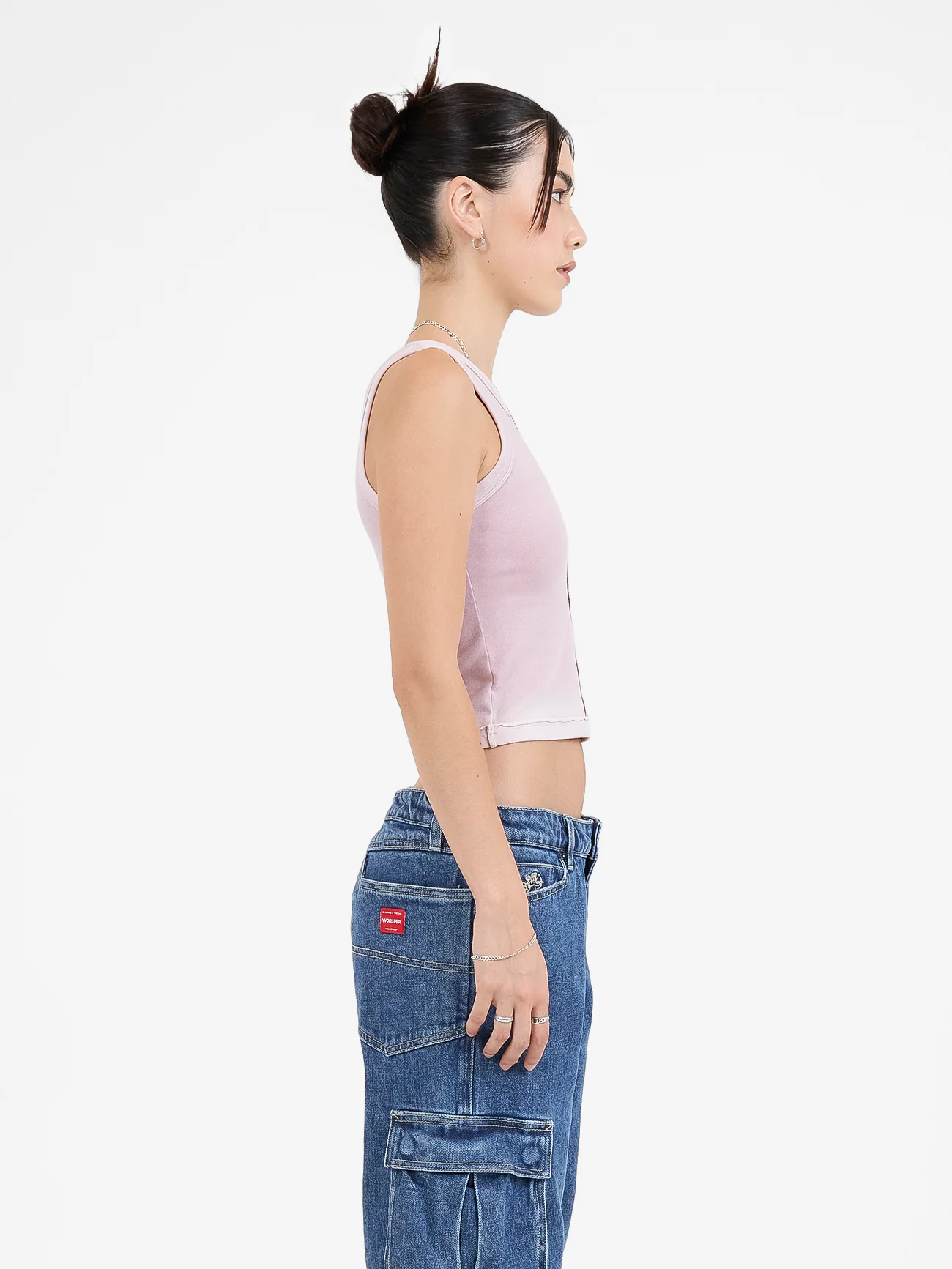 Core Divided Sport Tank - Lilac Fade - Image 3