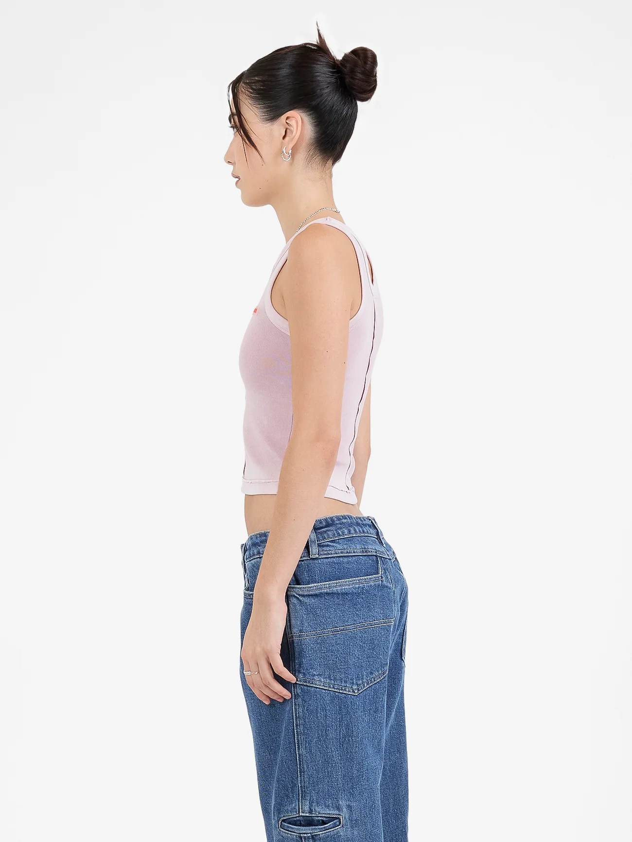 Core Divided Sport Tank - Lilac Fade - Image 4