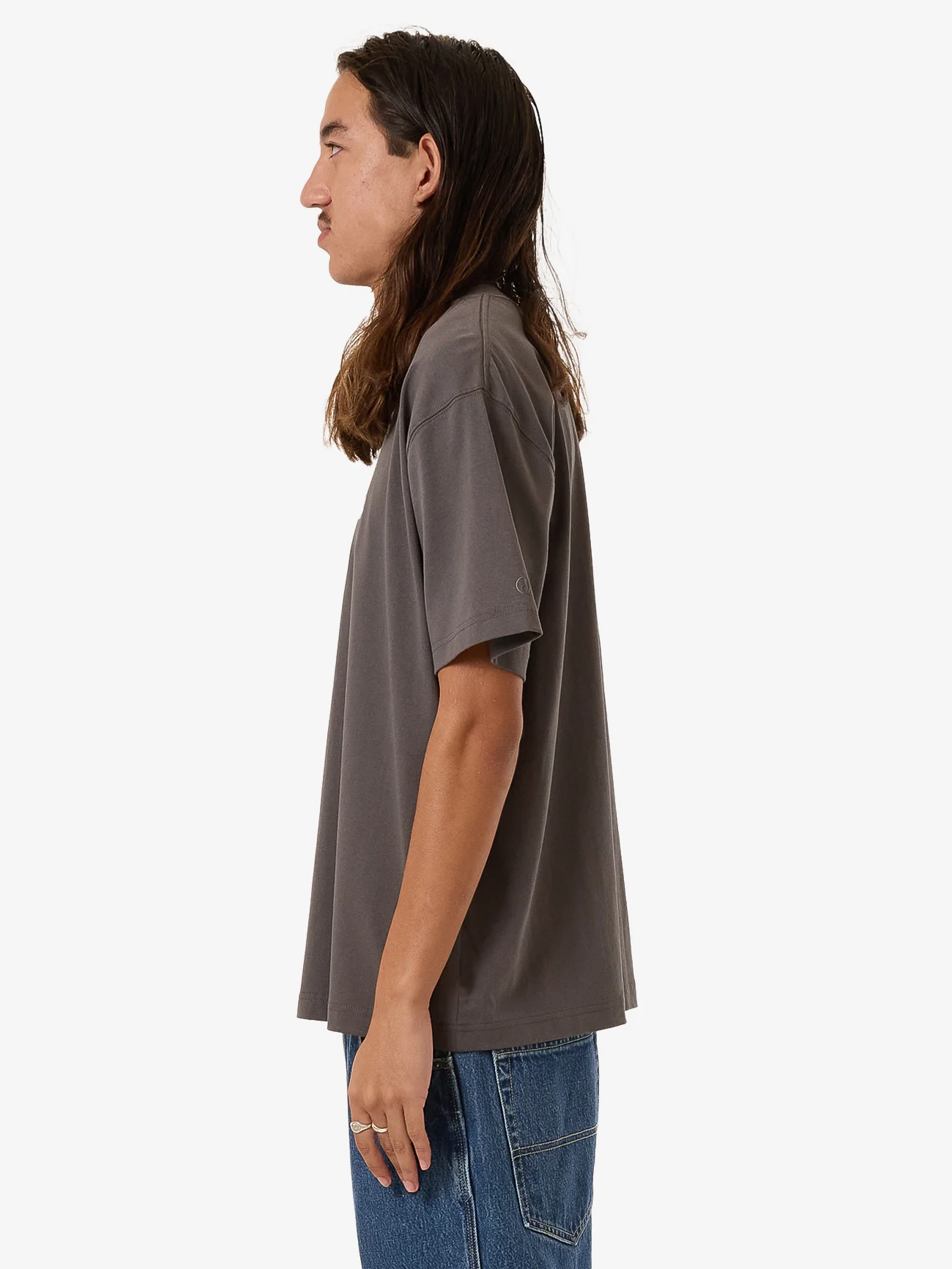Core Logo Tee - Worn Black - Image 3