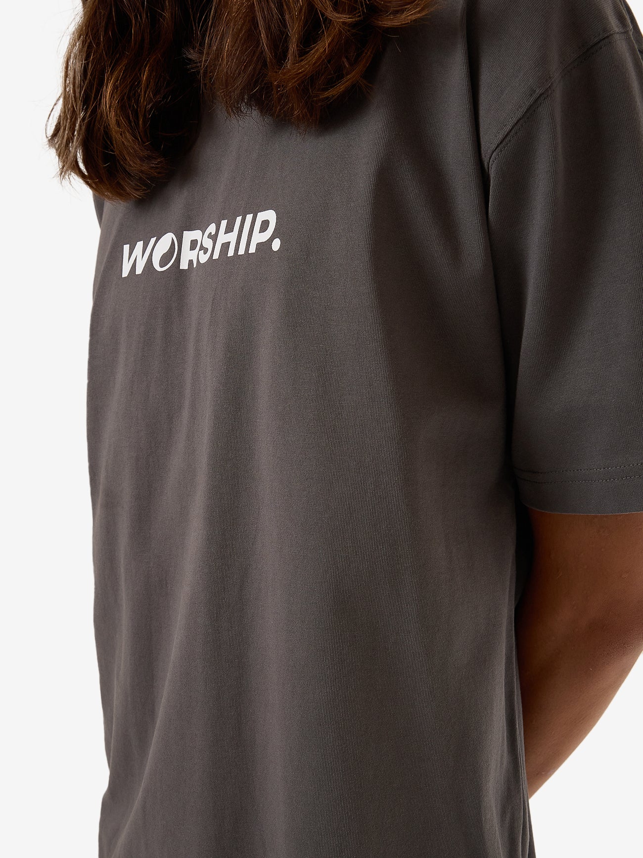 Core Logo Tee - Worn Black - Image 7
