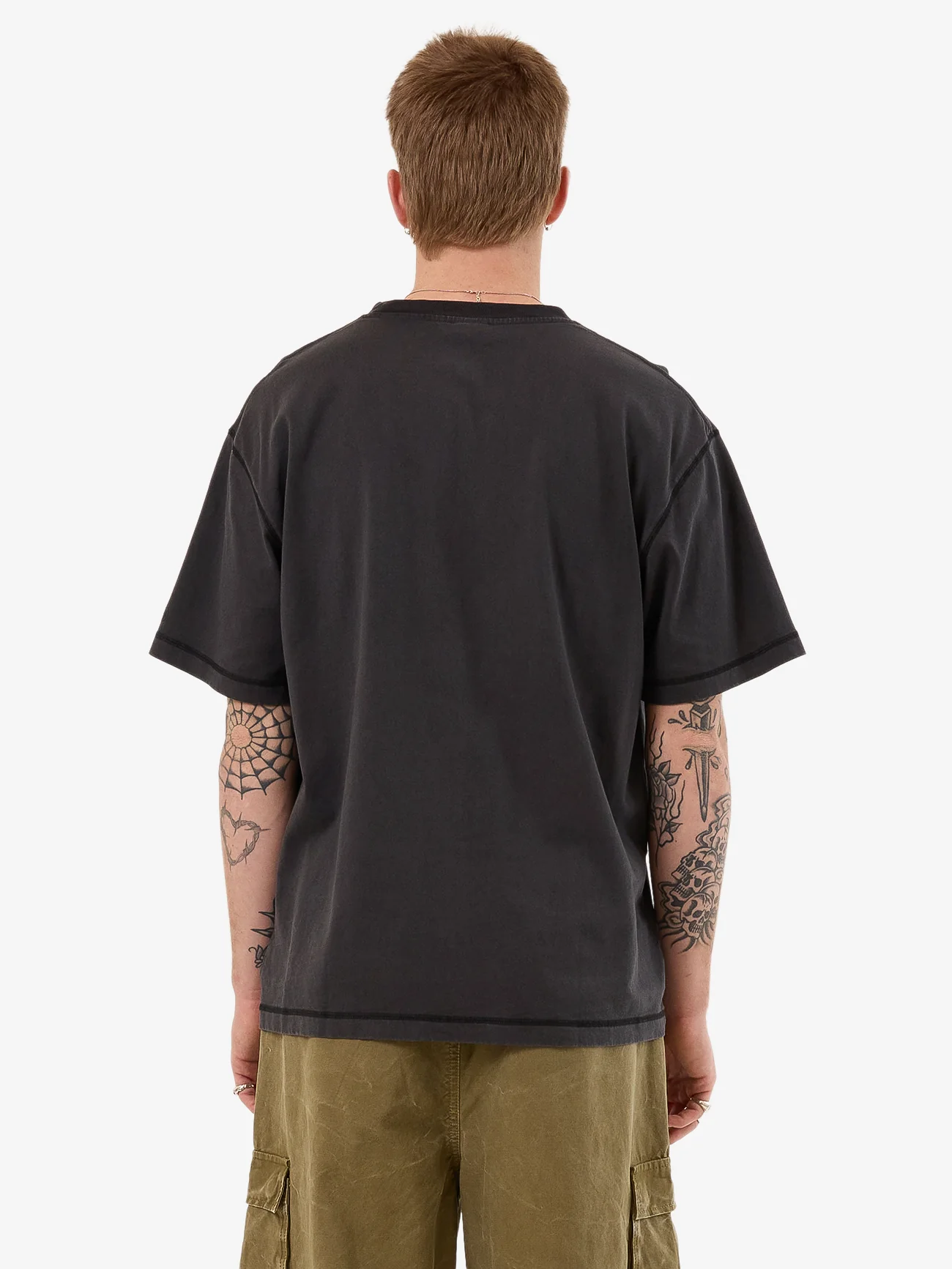 Core Overdye Tee - Black Overdye - Image 2