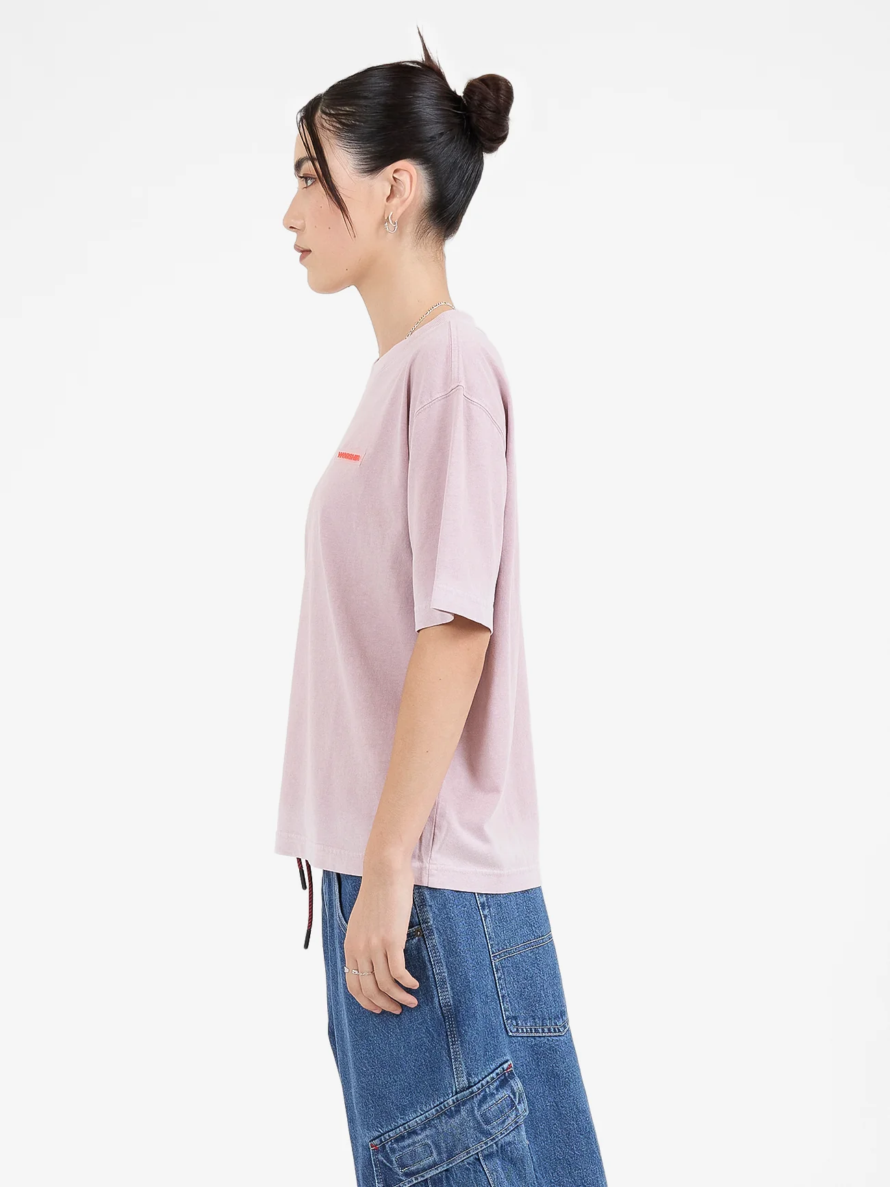 Core Regular Fit Tee - Lilac Fade - Image 3