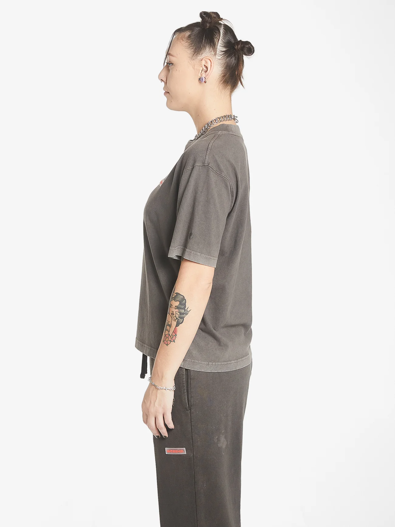 Core Regular Fit Tee - Major Brown - Image 4