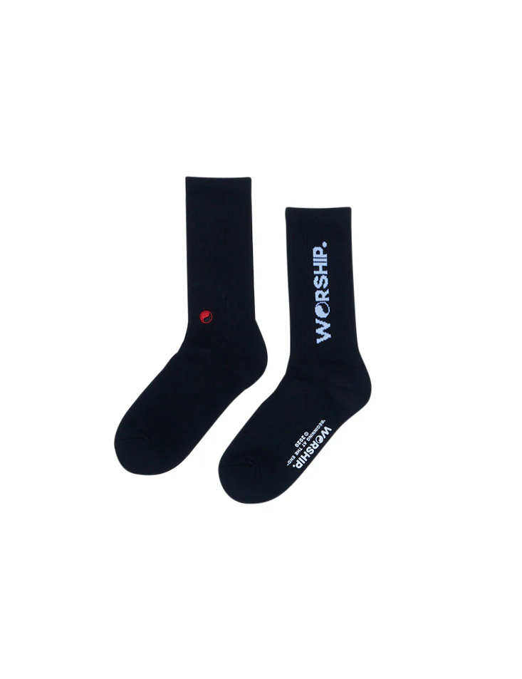 Core Socks 2 Pack - Black/Agent Orange - Image 3