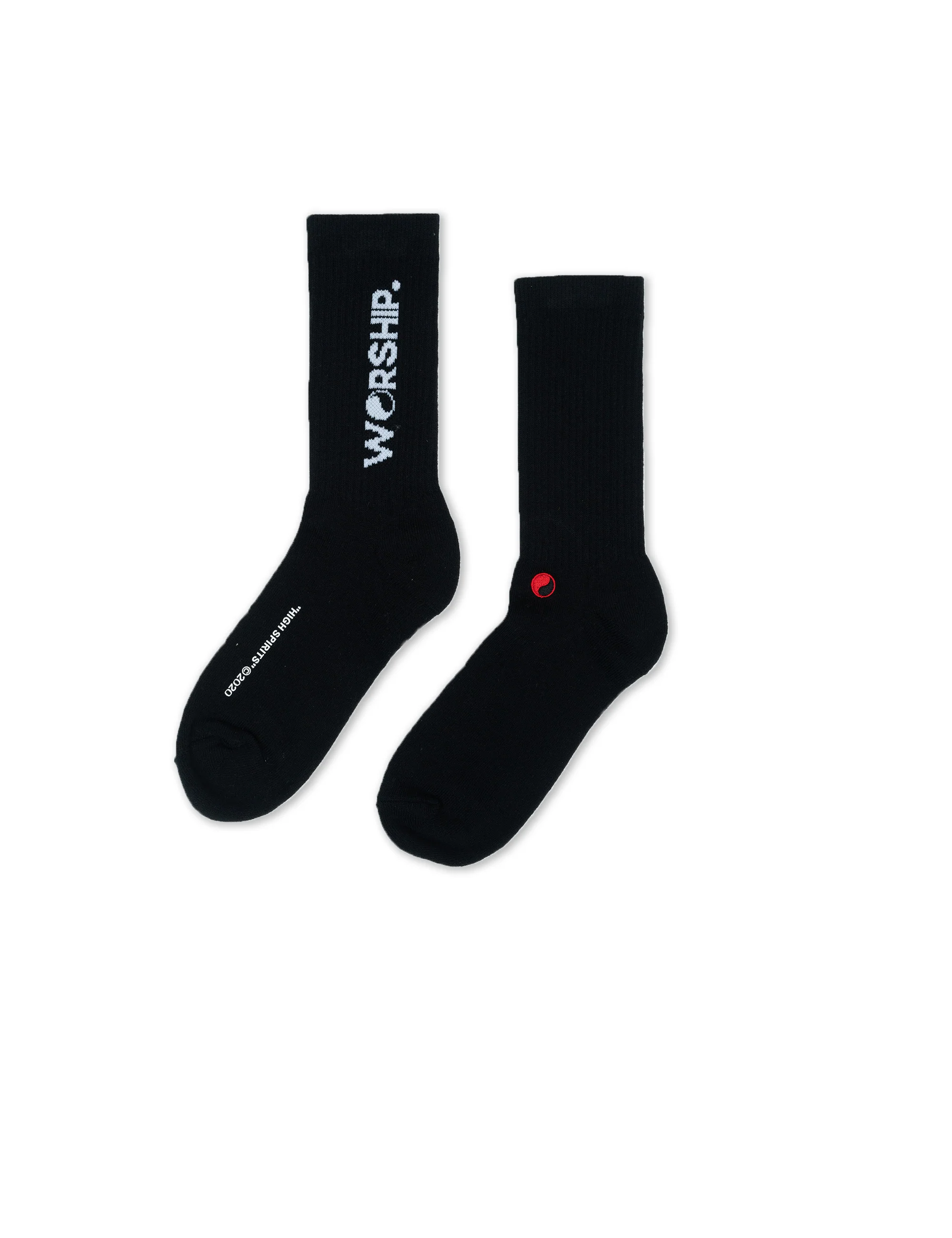 Core Socks 2 Pack - White/Black - Image 3