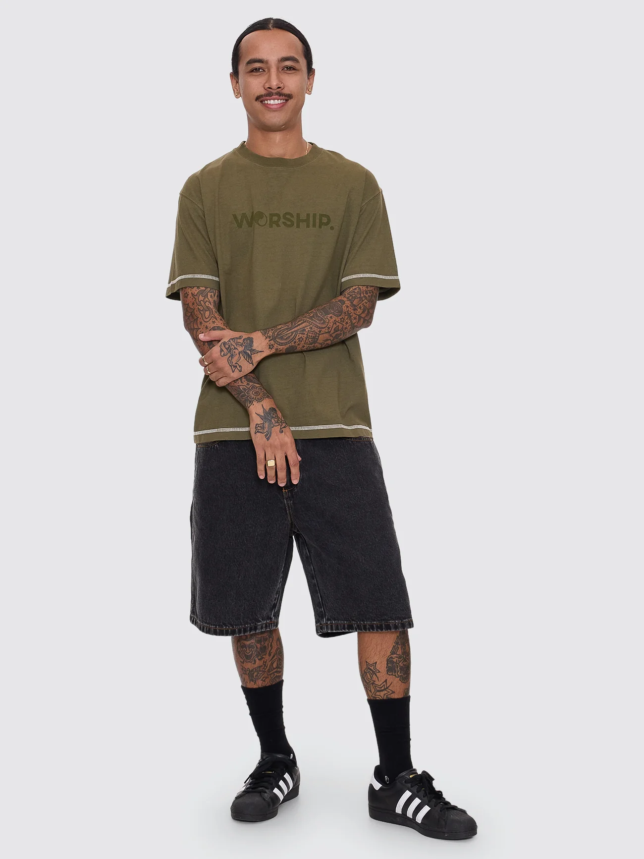Core Tee - Moss Green - Image 3