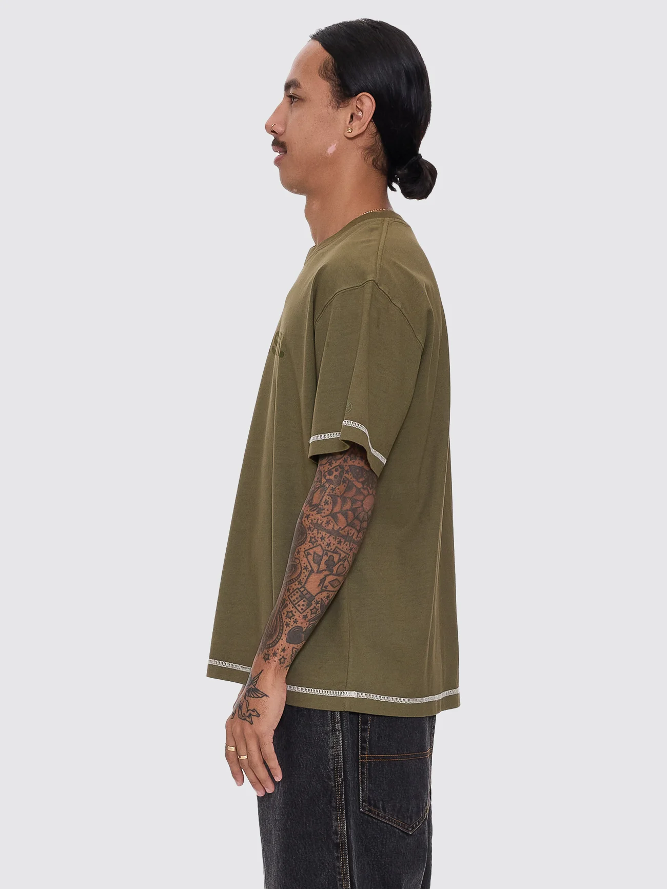 Core Tee - Moss Green - Image 4
