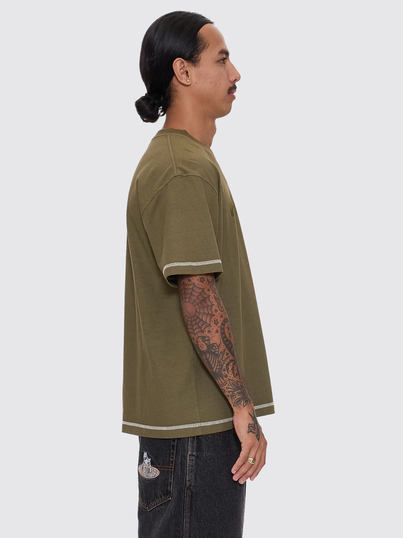 Core Tee - Moss Green - Image 6