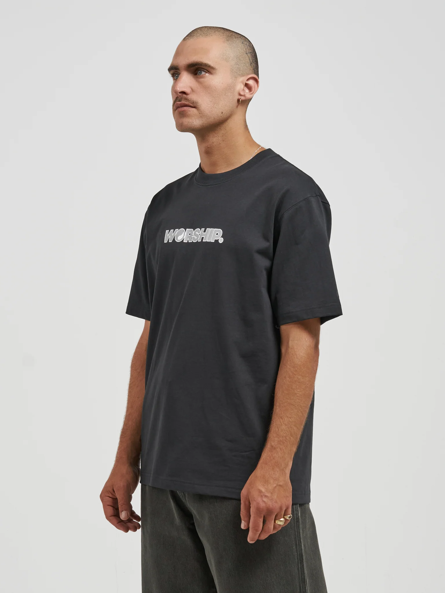 Core Tee - Washed Black - Image 2