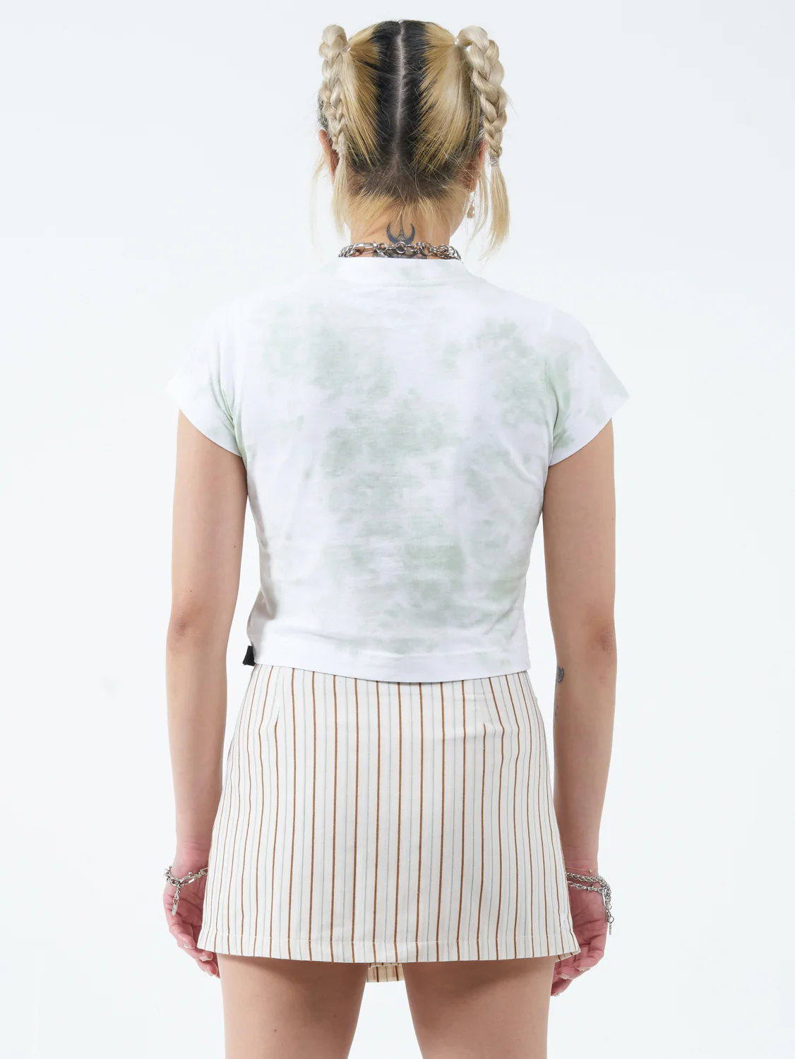 Core Teeny Tee - White Mottle - Image 2