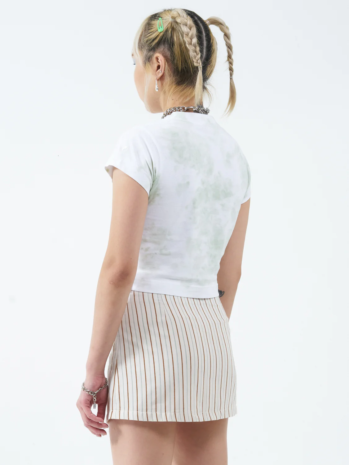 Core Teeny Tee - White Mottle - Image 4