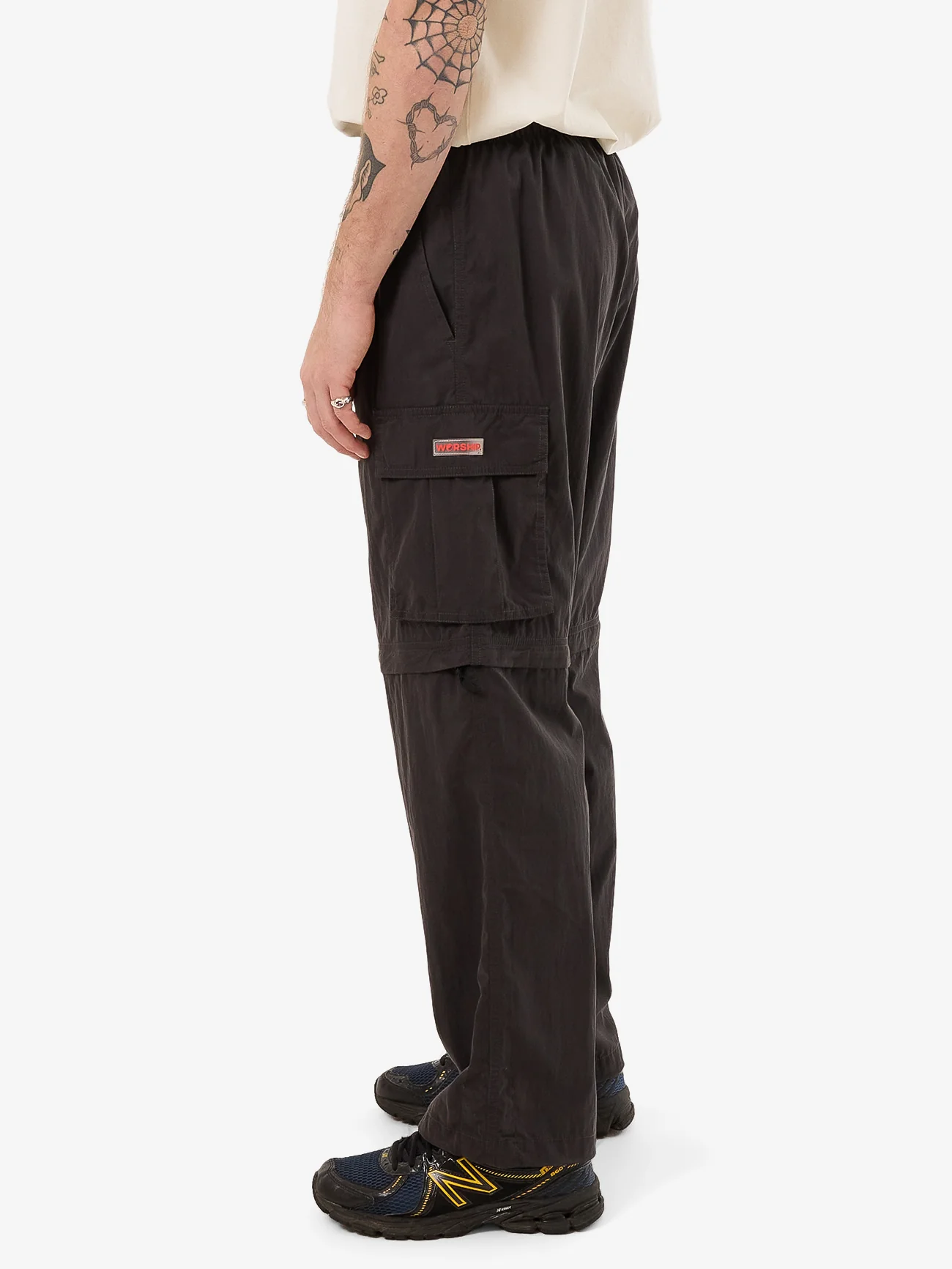 Core Zip Off Cargo Pant - Dark Charcoal - Image 3