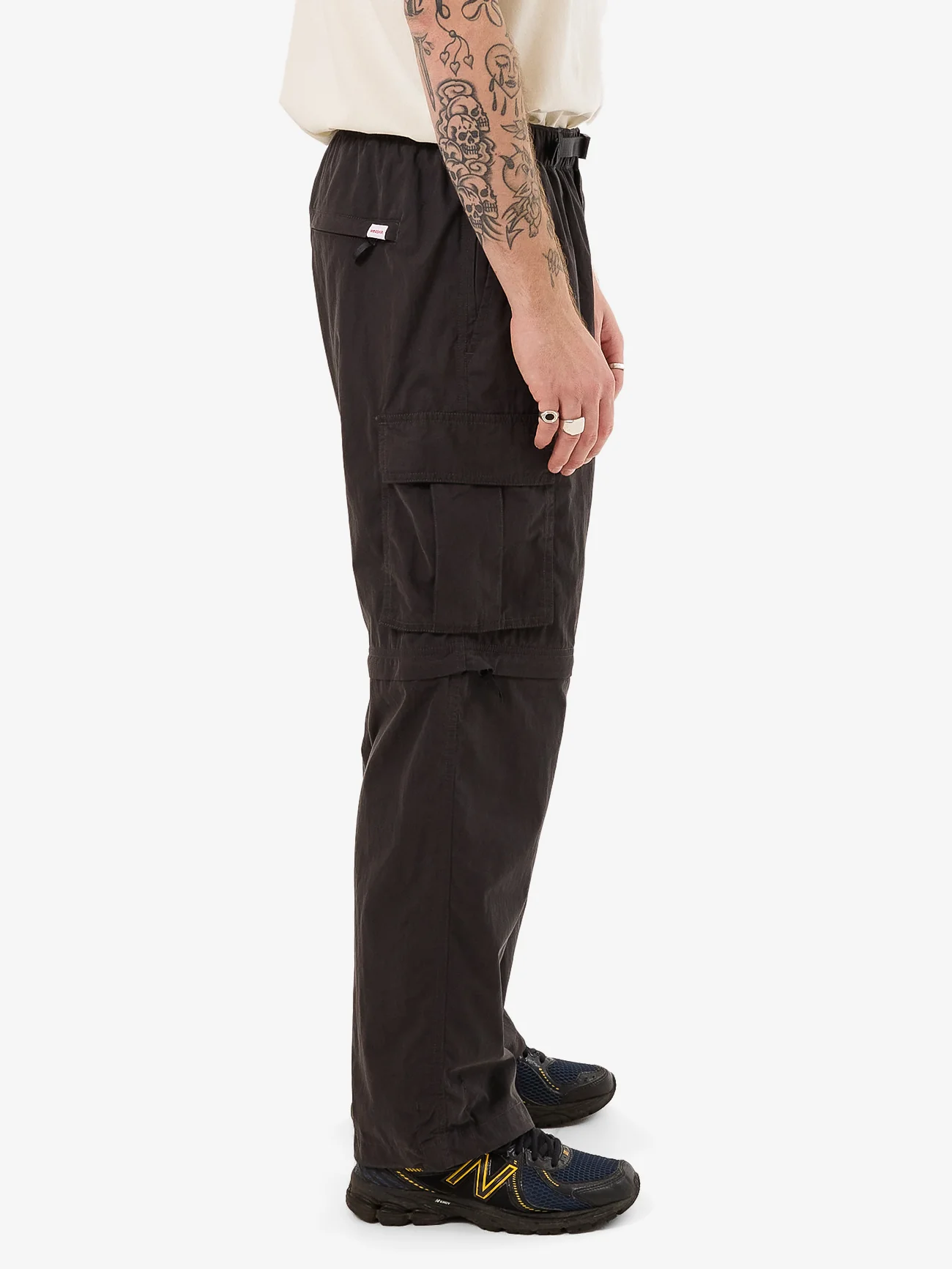 Core Zip Off Cargo Pant - Dark Charcoal - Image 4