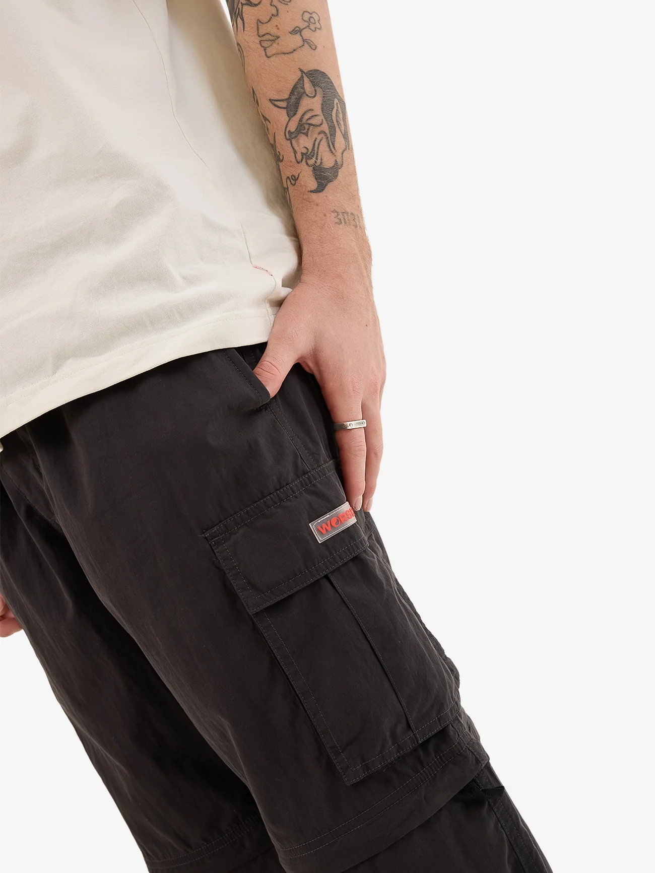 Core Zip Off Cargo Pant - Dark Charcoal - Image 6