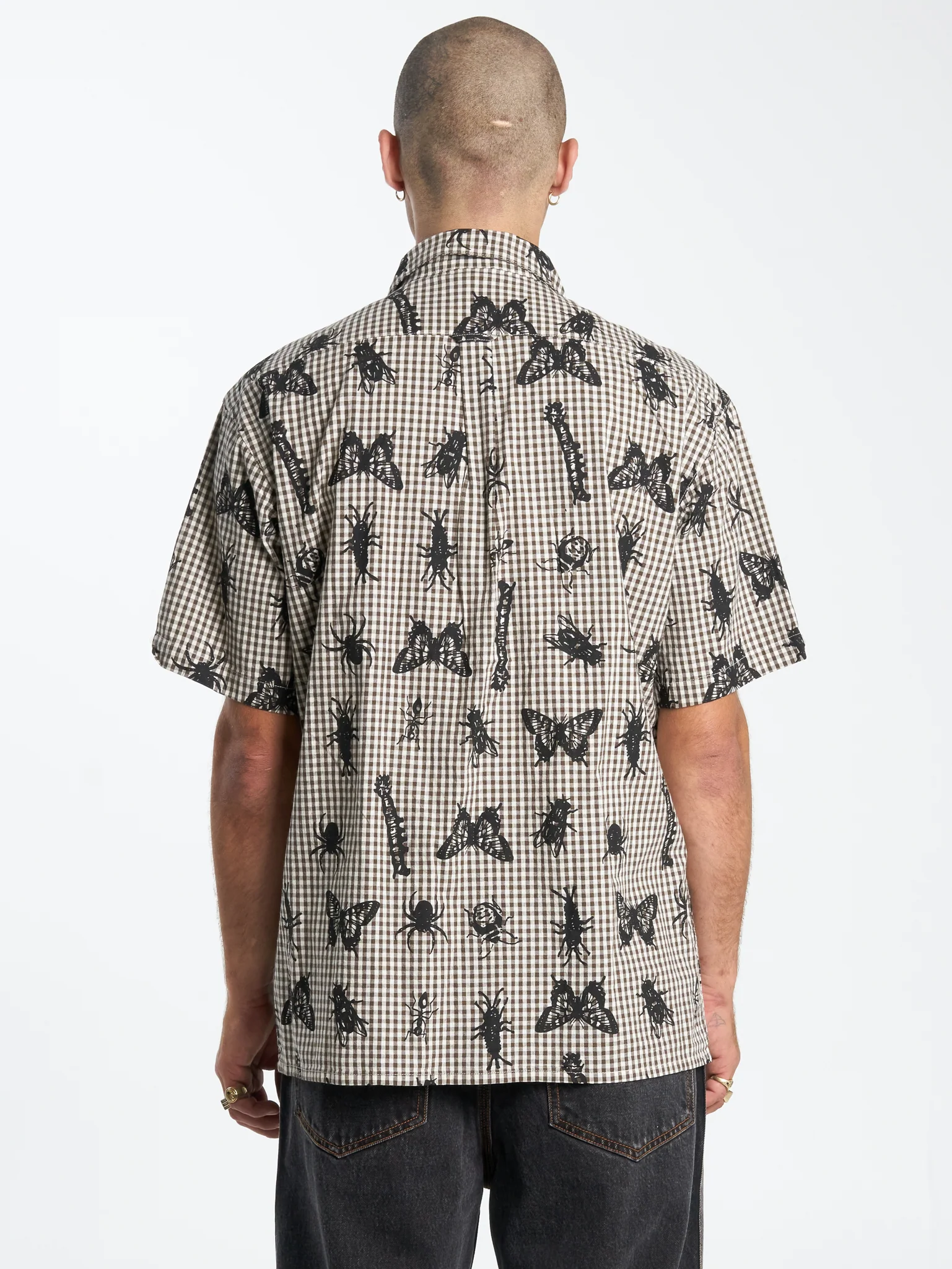 Creature Short Sleeve Shirt - Brown - Image 2