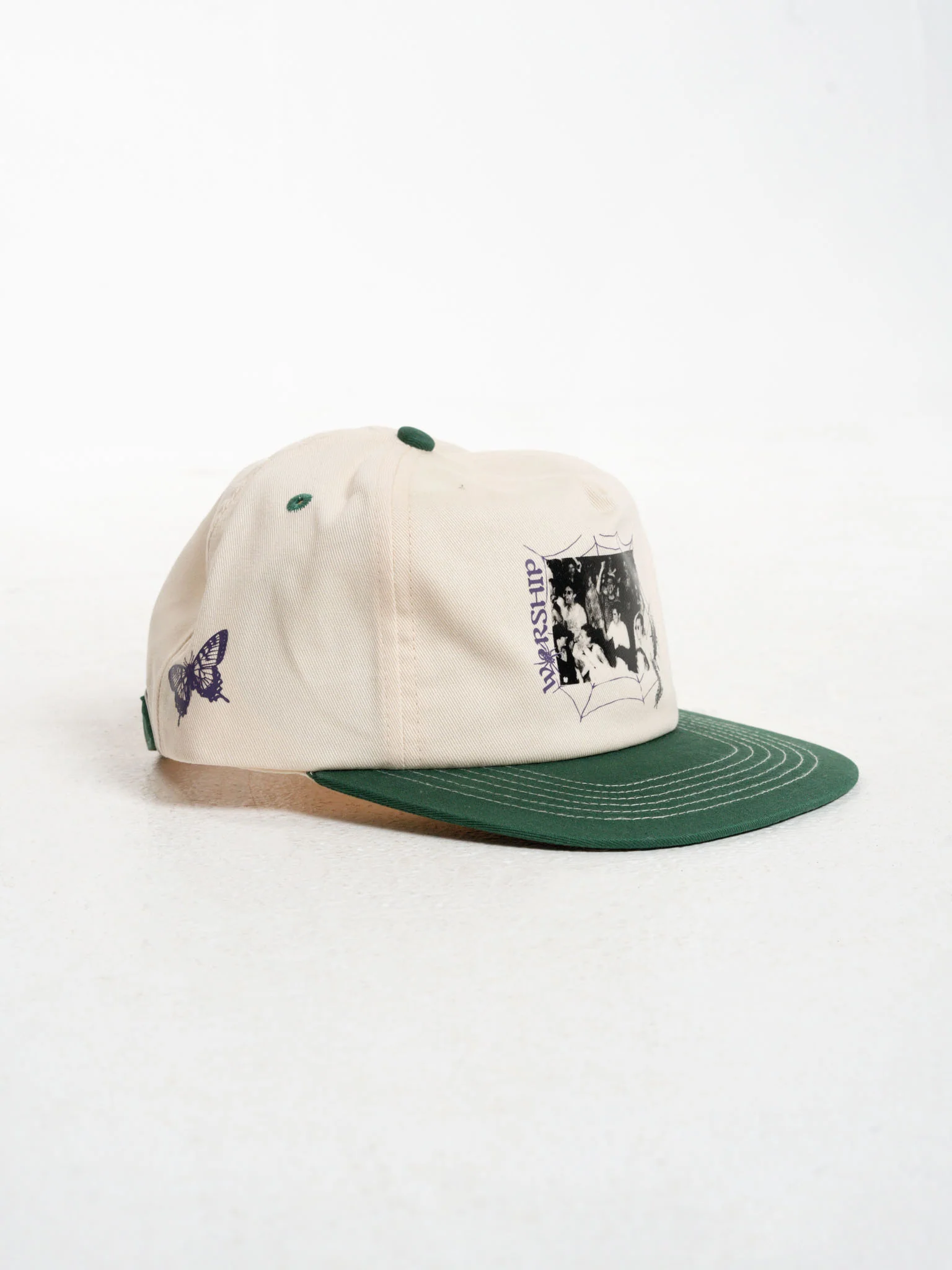 Creatures Five Panel Hat  - White - Image 2