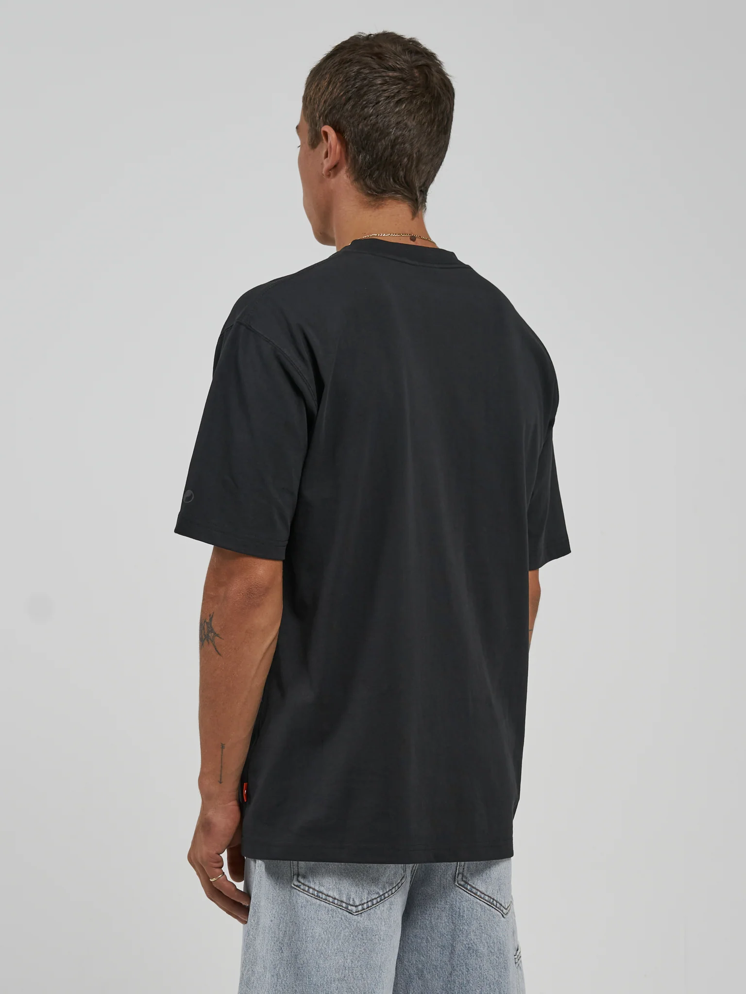 Crunch Tee - Washed Black - Image 4