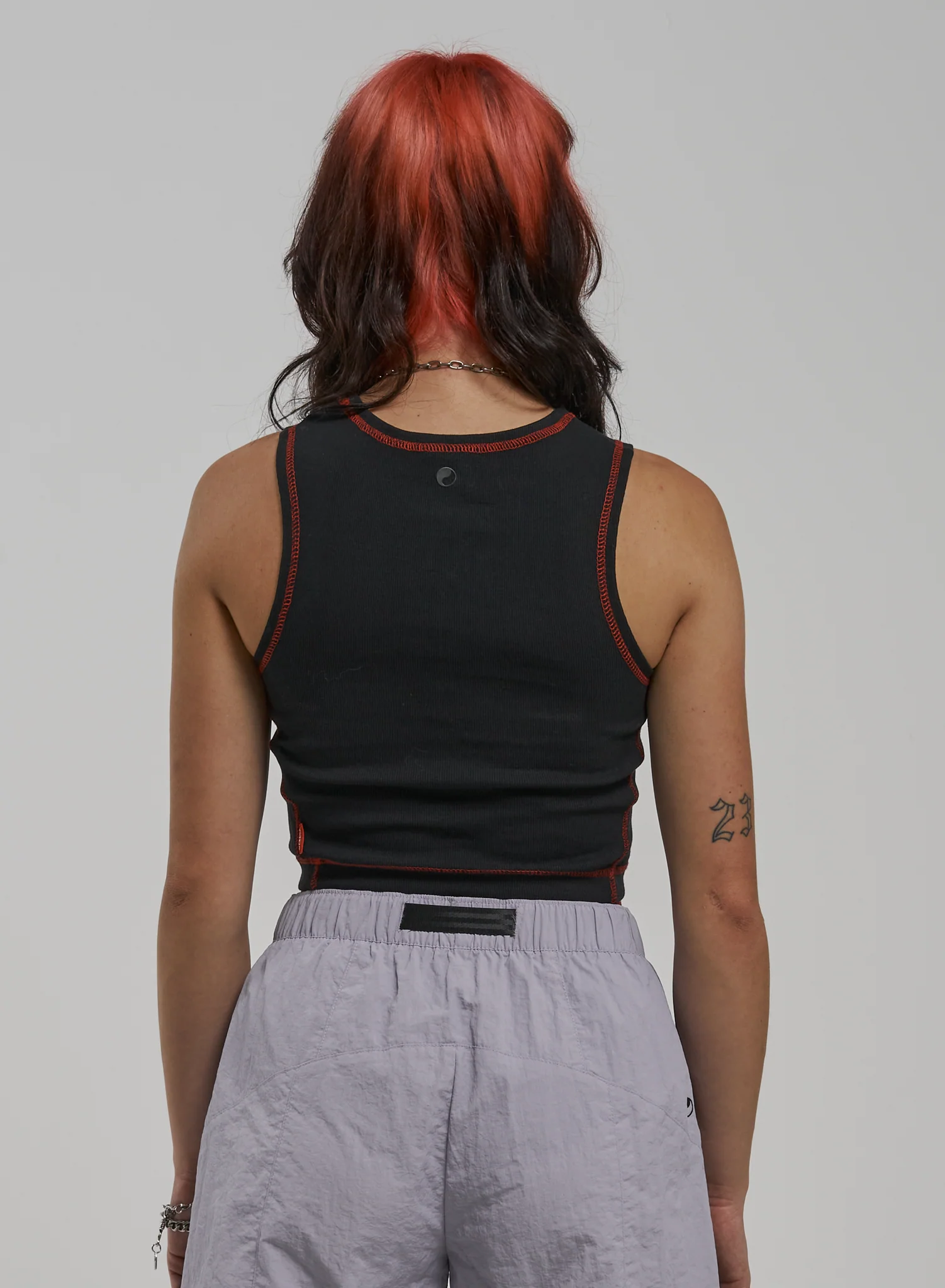 Crunch Tiny Tank - Washed Black - Image 5