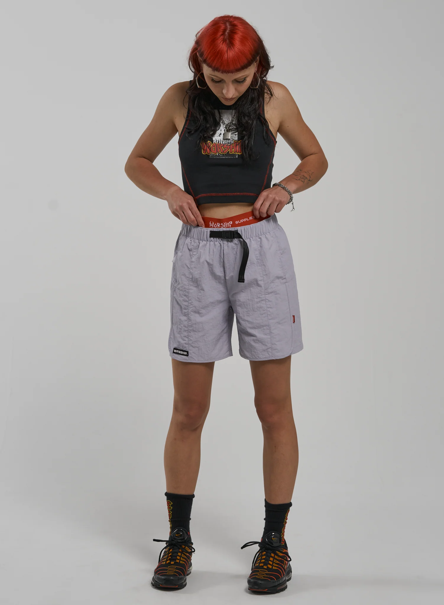 Crunch Tiny Tank - Washed Black - Image 6