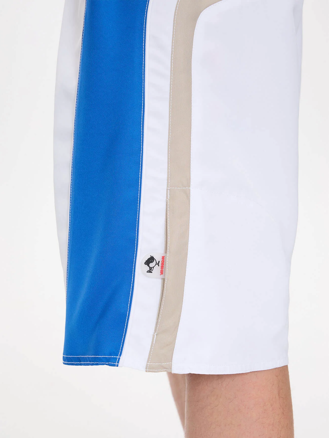 Crusty Long Boardshort - White - Image 4