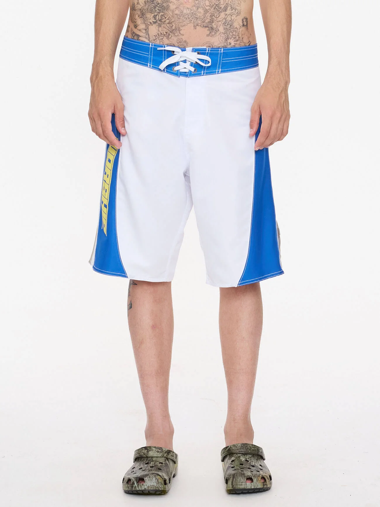 Crusty Long Boardshort - White - Image 7