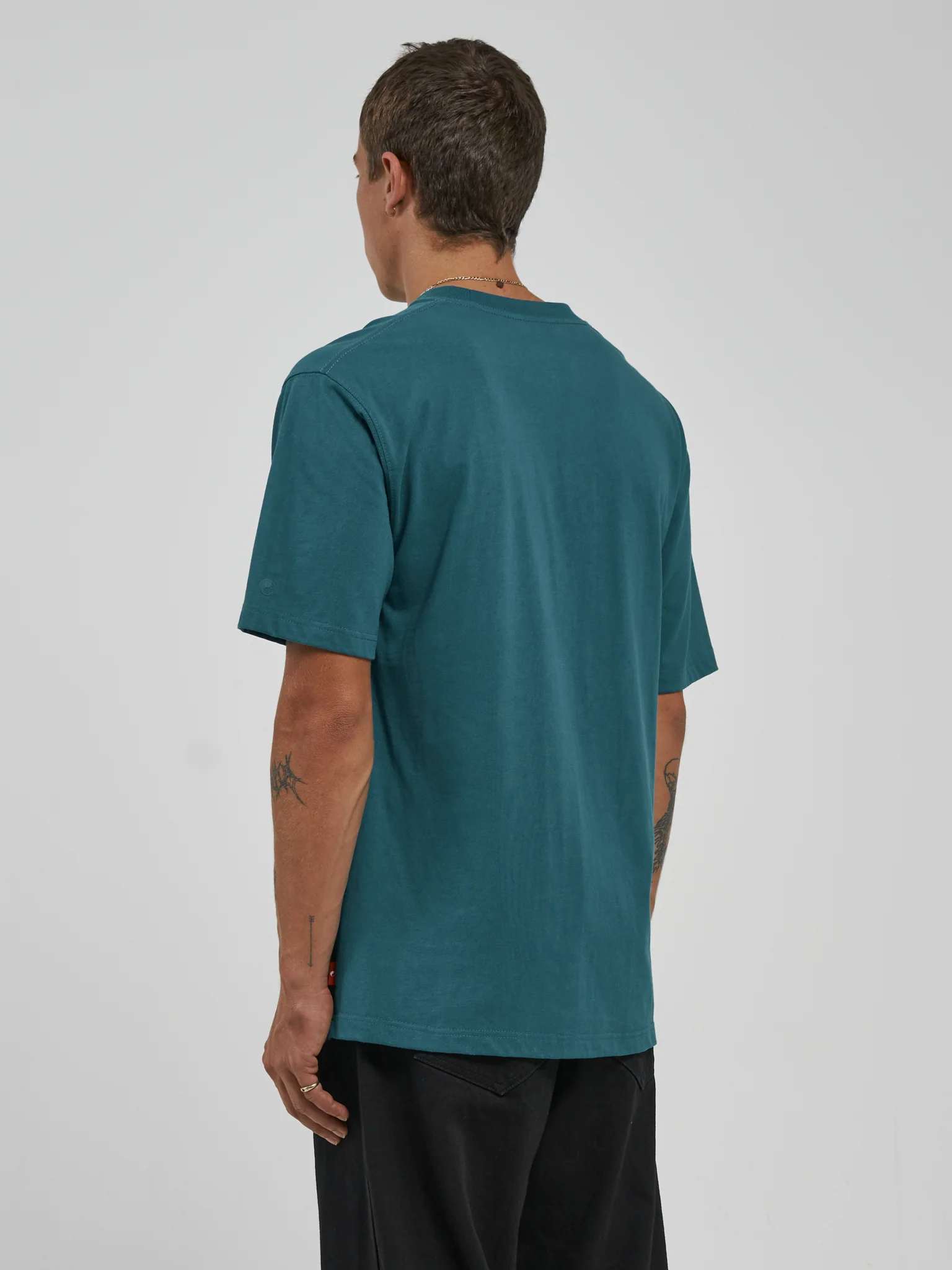 Curiosity Tee - Deep Lake - Image 4