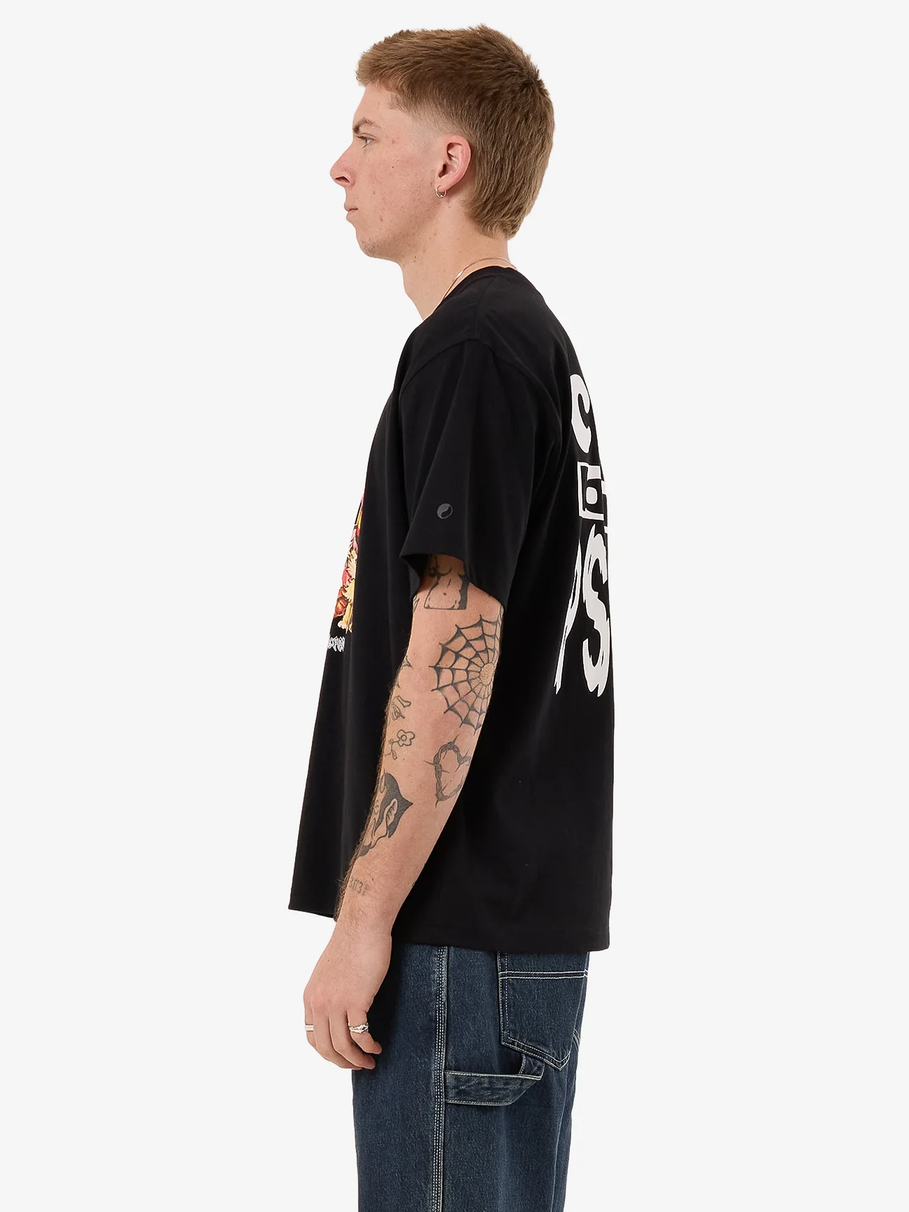 Cute But Psycho Tee - Black - Image 3