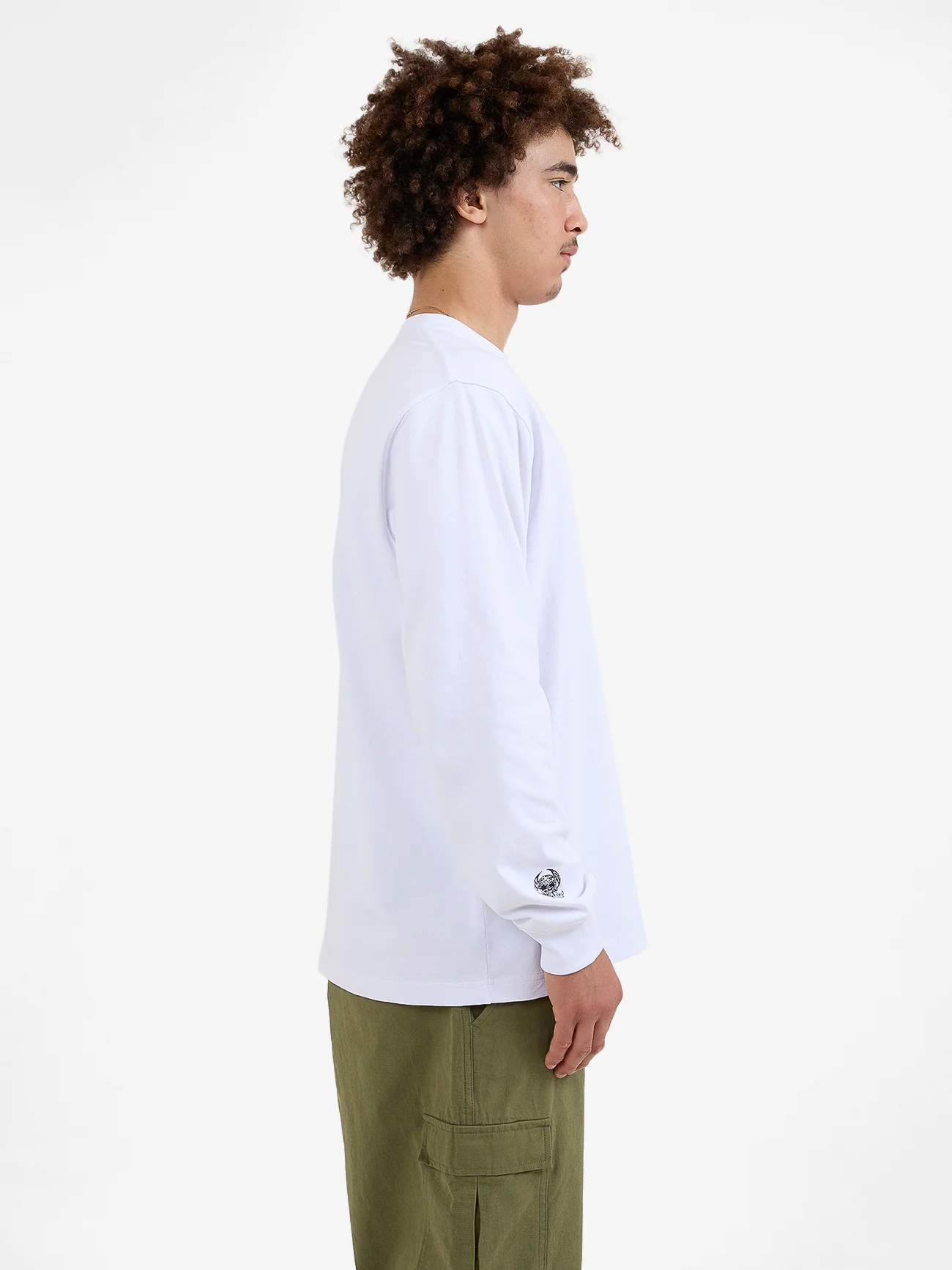 Death Eater Long Sleeve Tee - White - Image 3