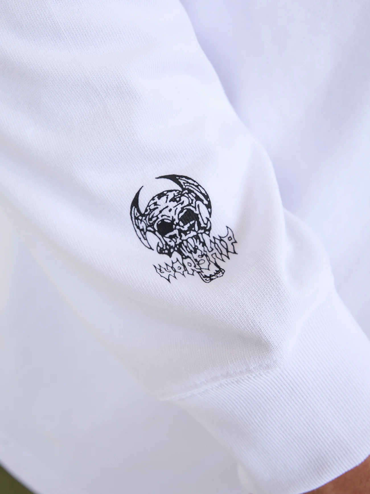 Death Eater Long Sleeve Tee - White - Image 7