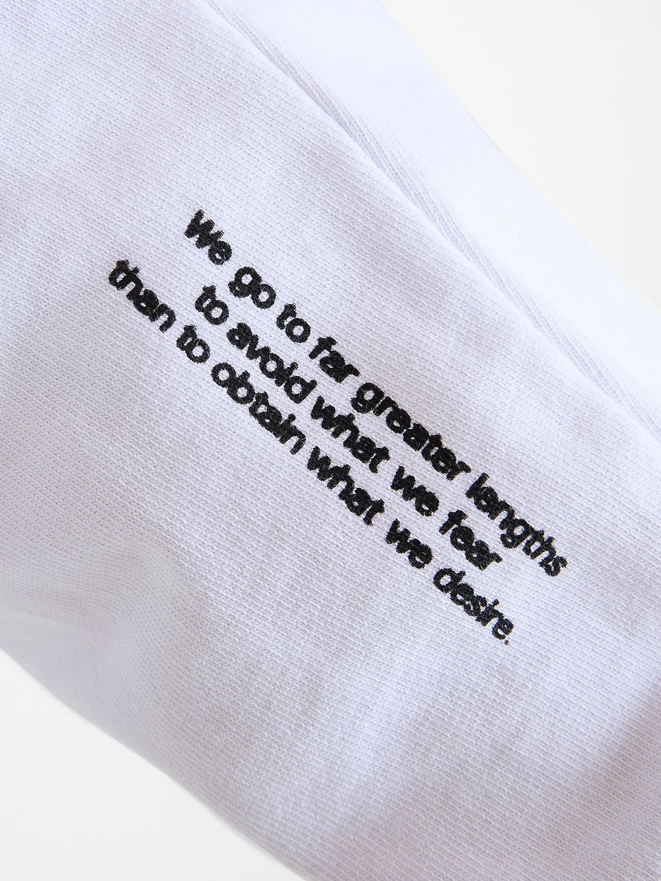 Death Eater Long Sleeve Tee - White - Image 8