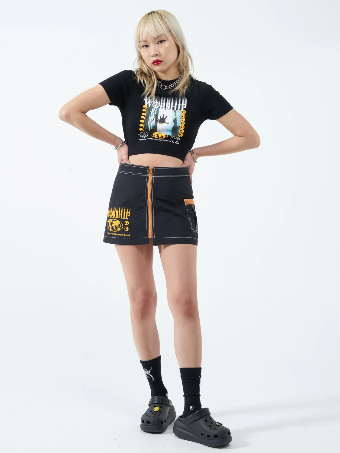 Deep State Micro Tee - Black - Image 8