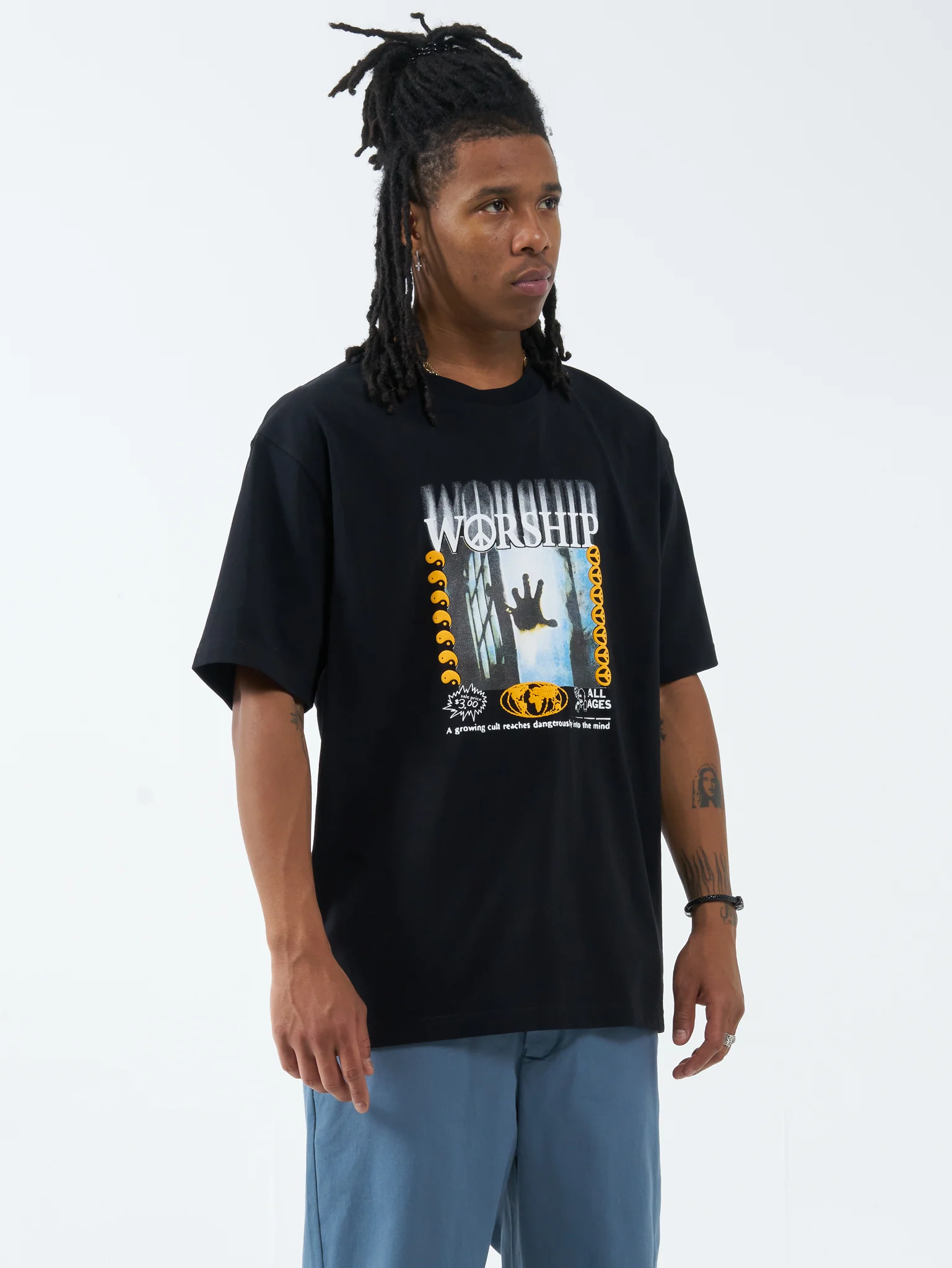 Deep State Tee - Black - Image 4