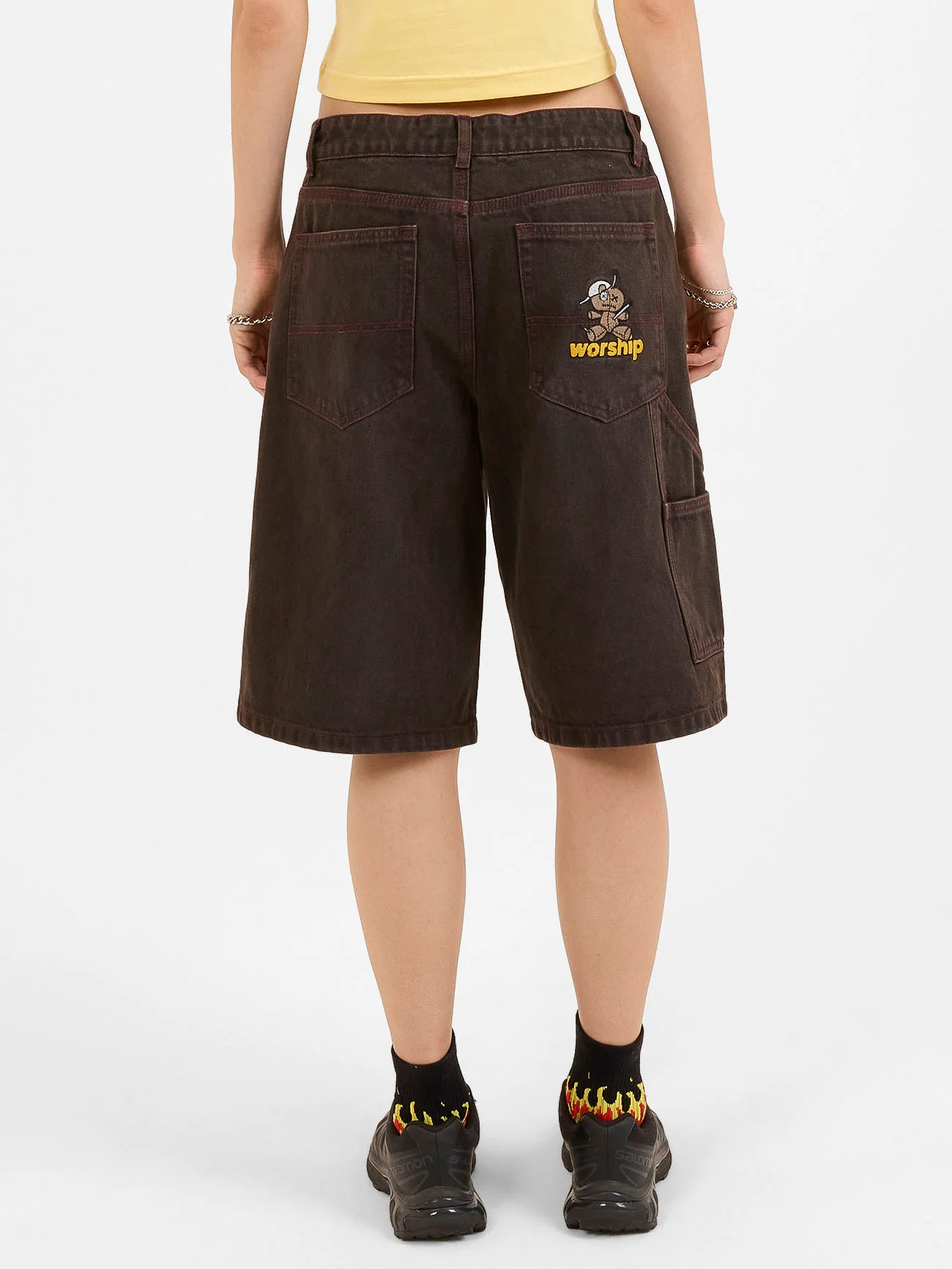 Dejavoodoo Big Baggy Carpenter Short - Broken Mole - Image 2