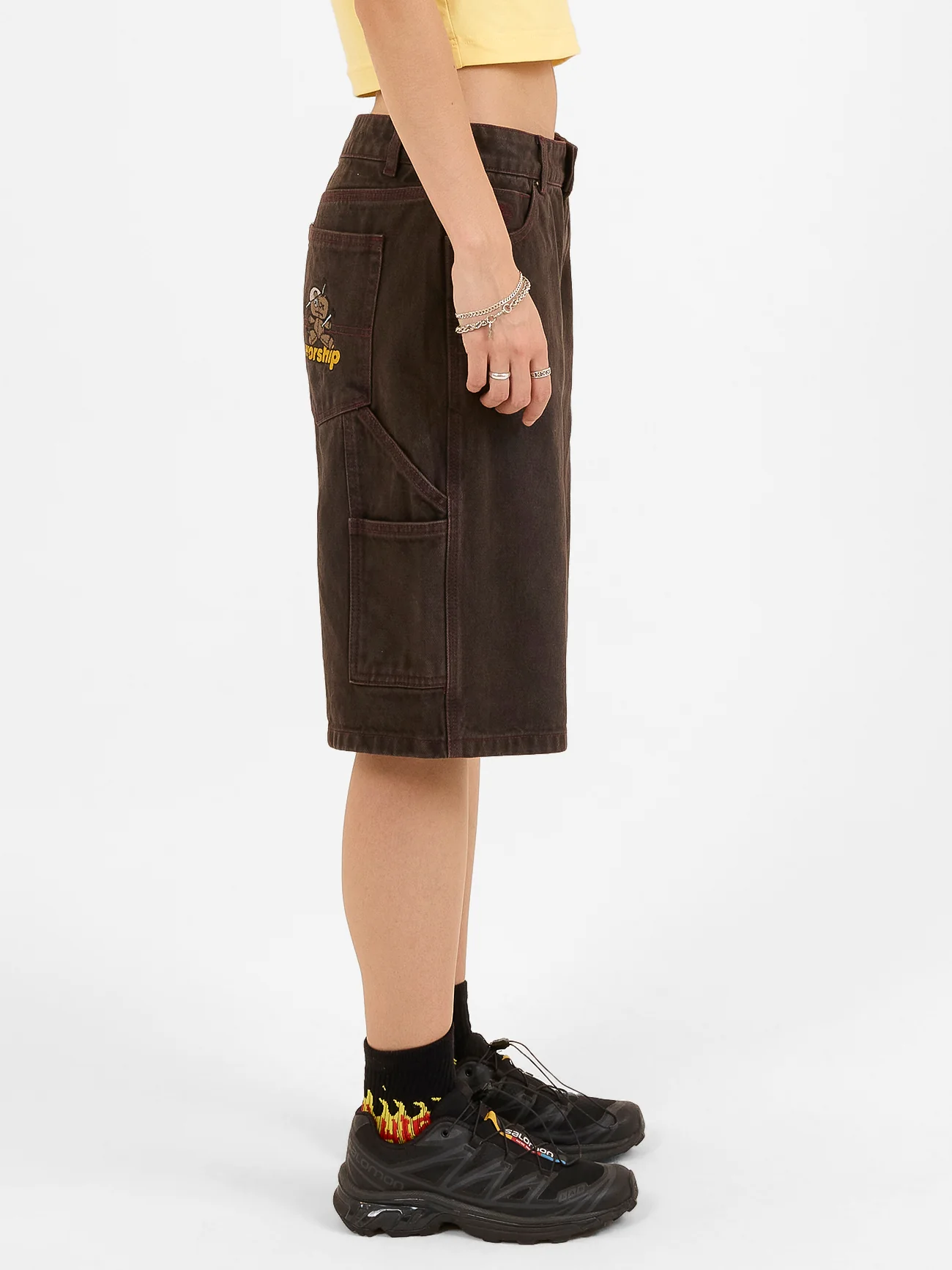 Dejavoodoo Big Baggy Carpenter Short - Broken Mole - Image 3