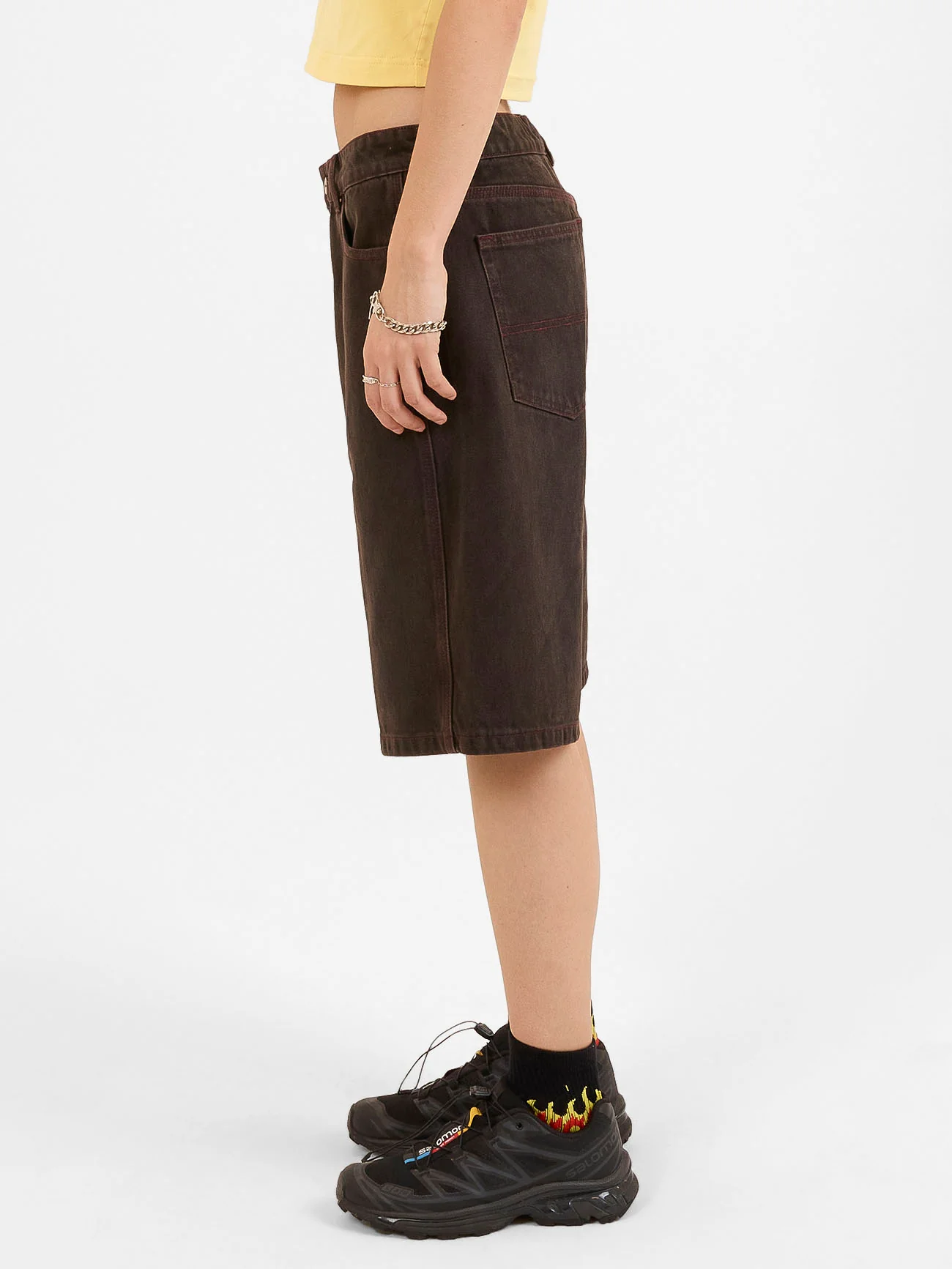 Dejavoodoo Big Baggy Carpenter Short - Broken Mole - Image 4