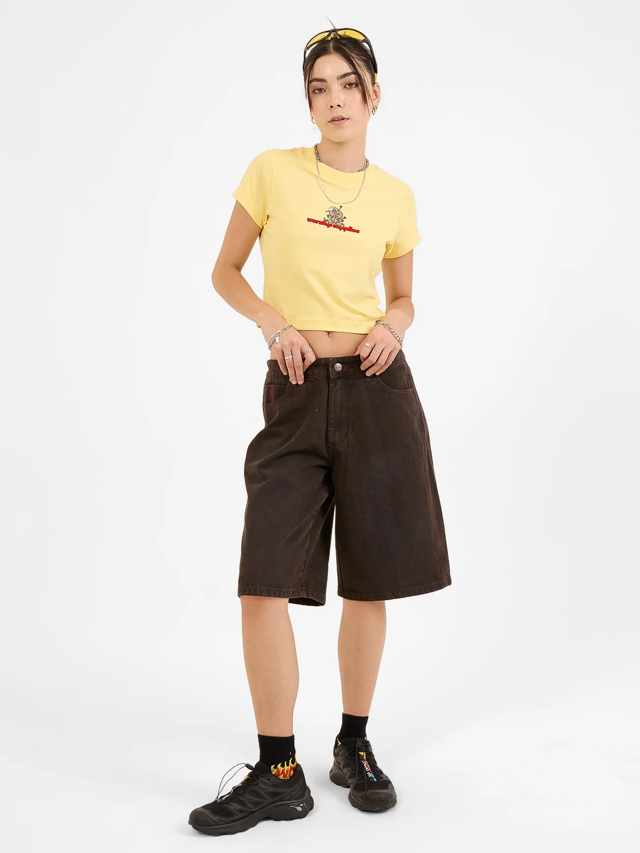 Dejavoodoo Big Baggy Carpenter Short - Broken Mole - Image 5