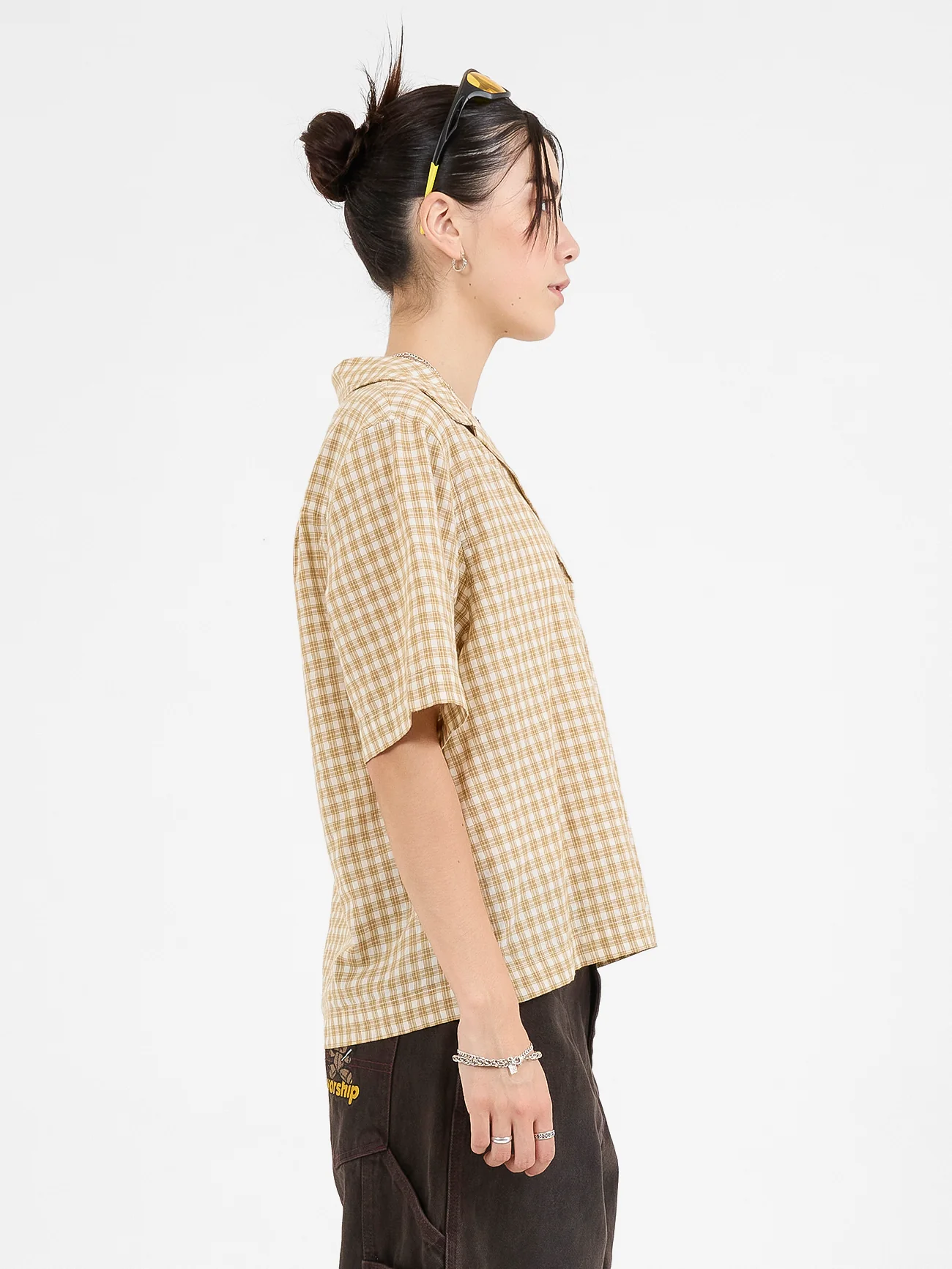 Dejavoodoo Bowling Shirt - Popcorn Yellow - Image 3